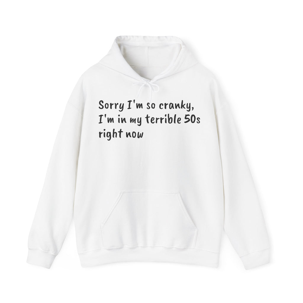 Terrible 50s Hooded Sweatshirt Printify