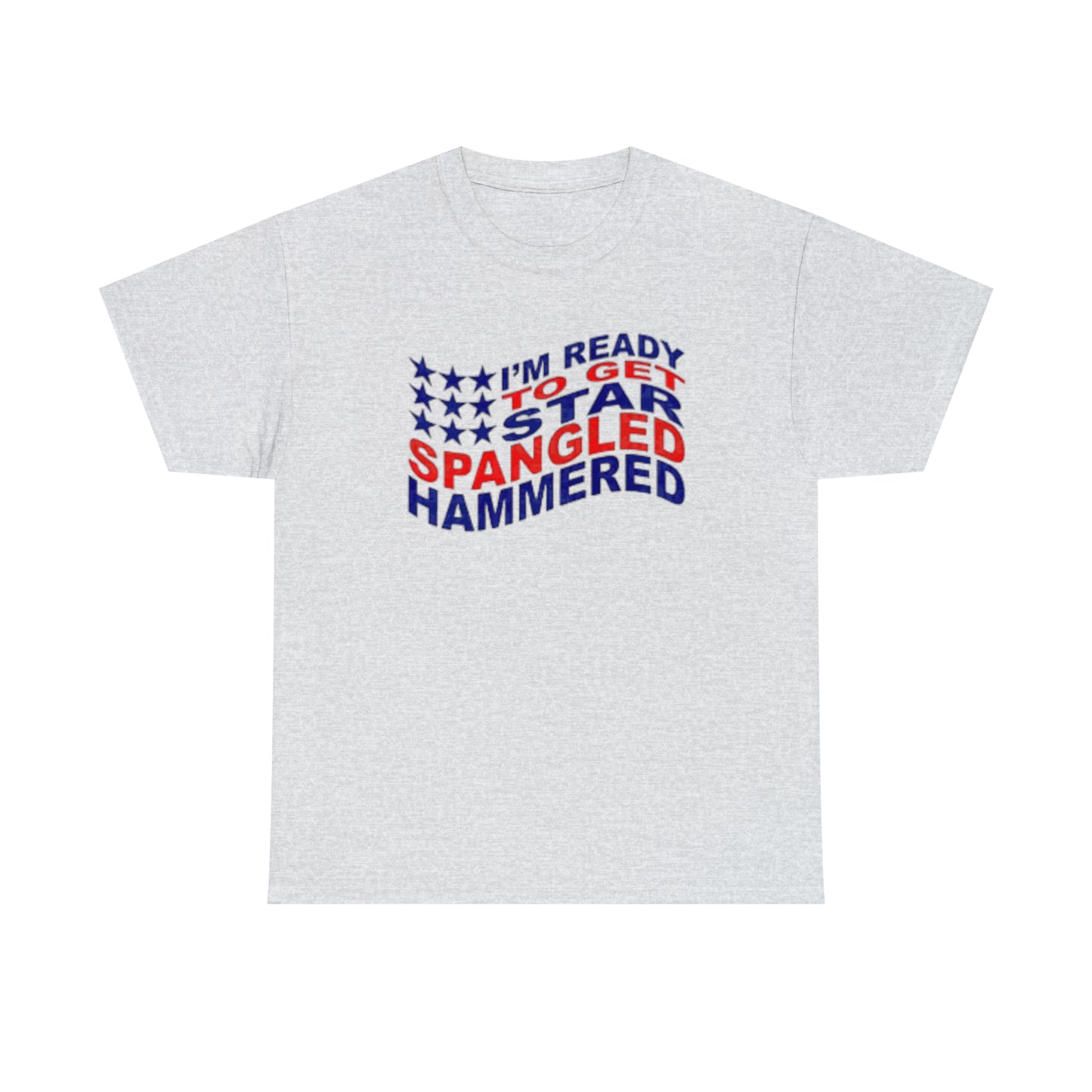 Star-Spangled Hammered Tee