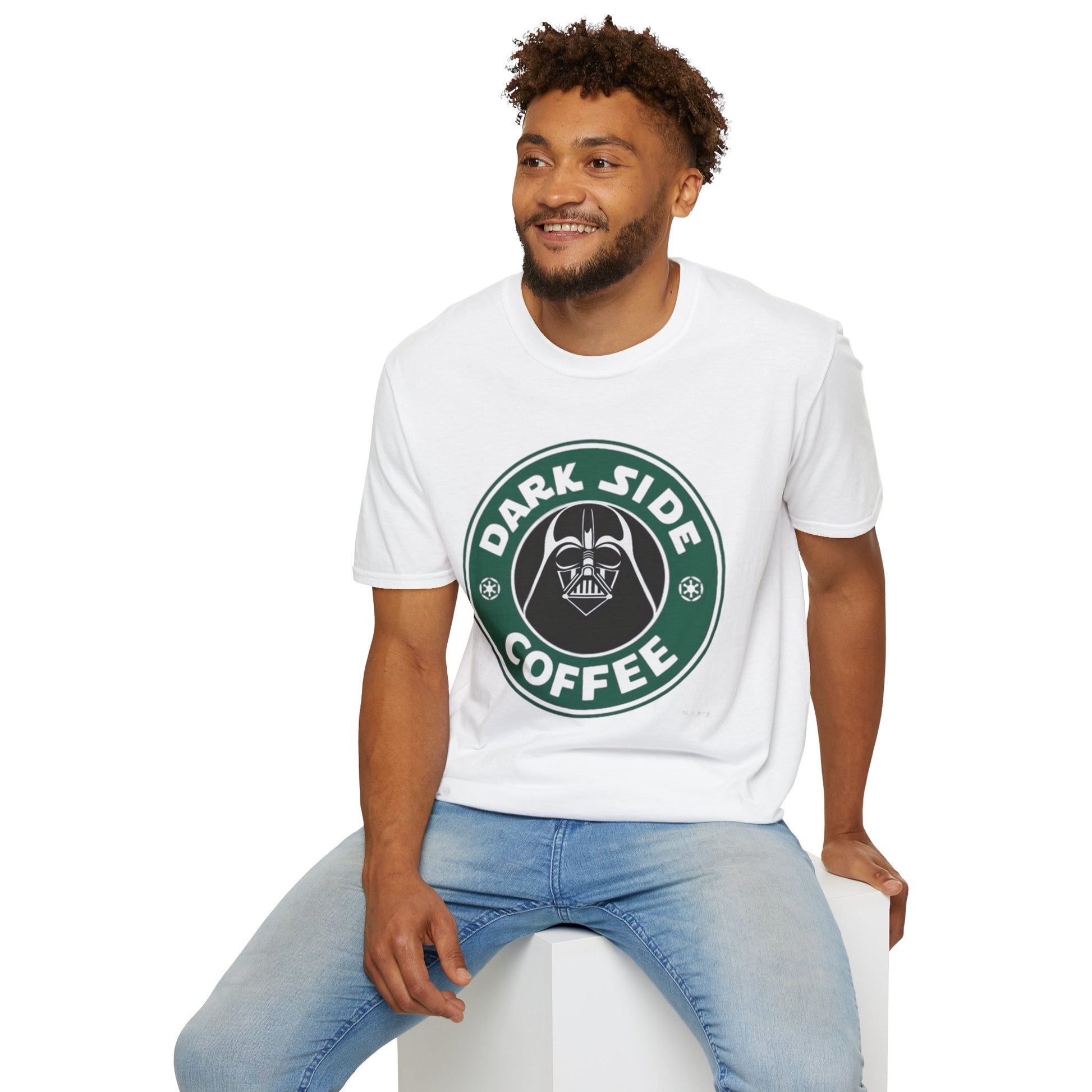 Darkside coffee T-Shirt Printify