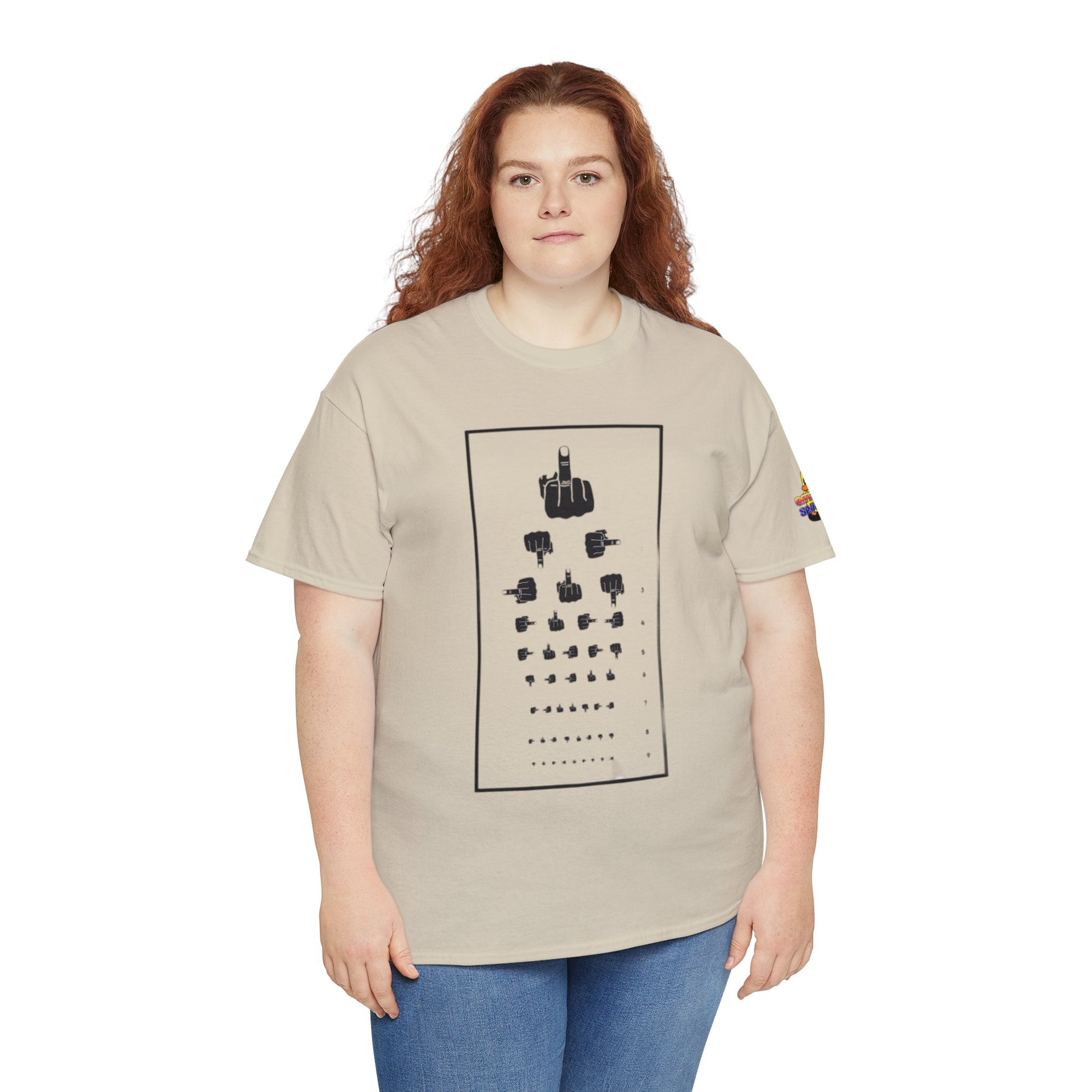 Eye Chart Tee Printify