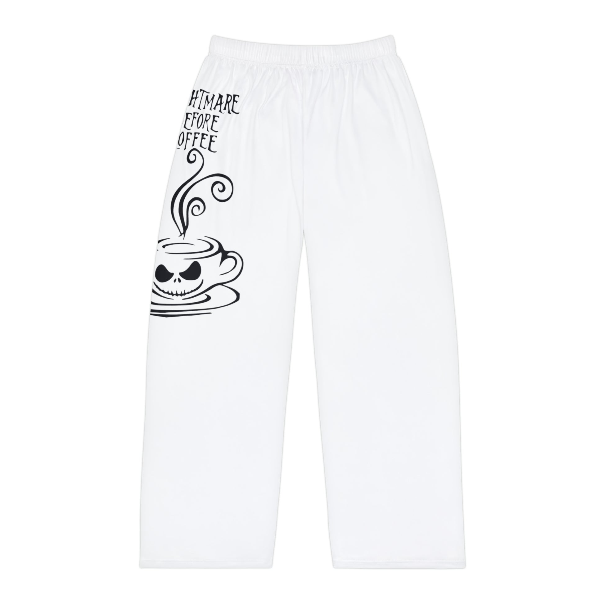 before coffee Pajama Pants (AOP) Printify