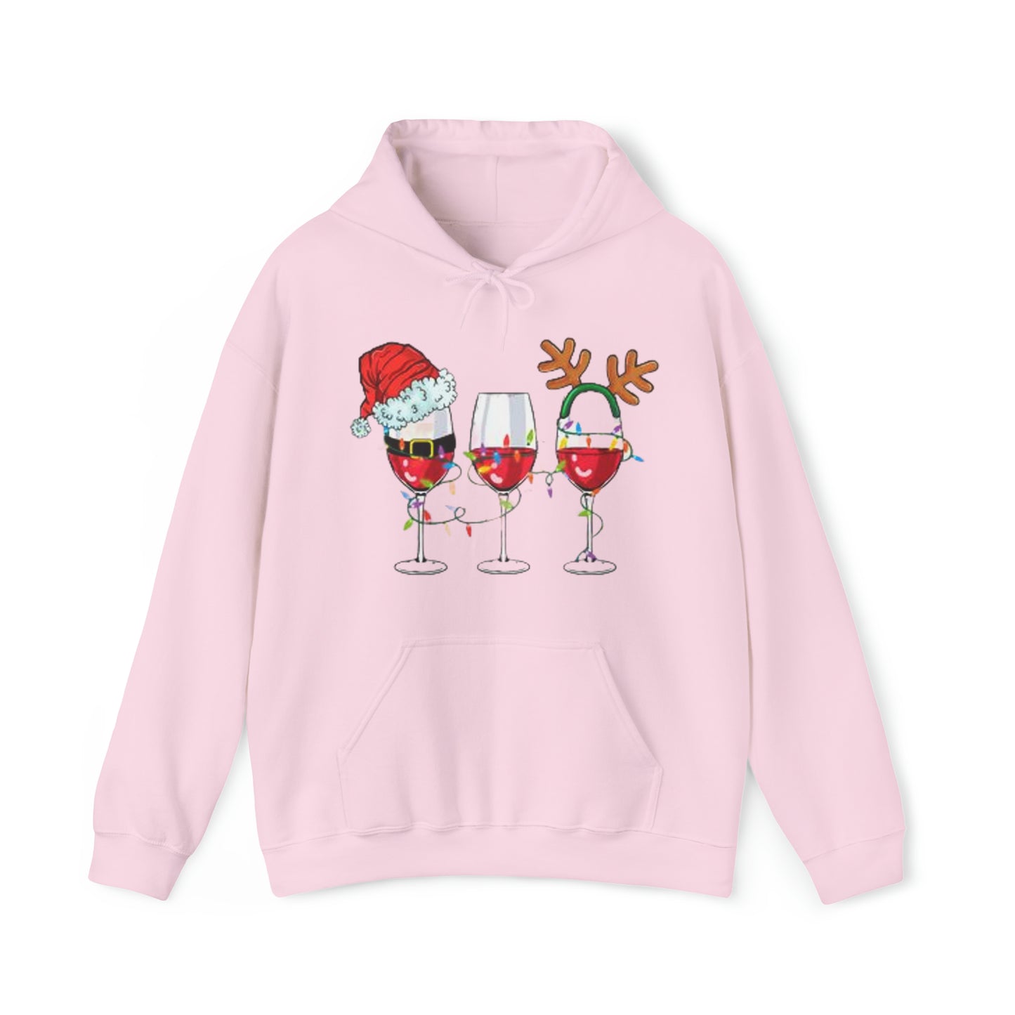 Wine Glasses™ Hooded Sweatshirt Printify