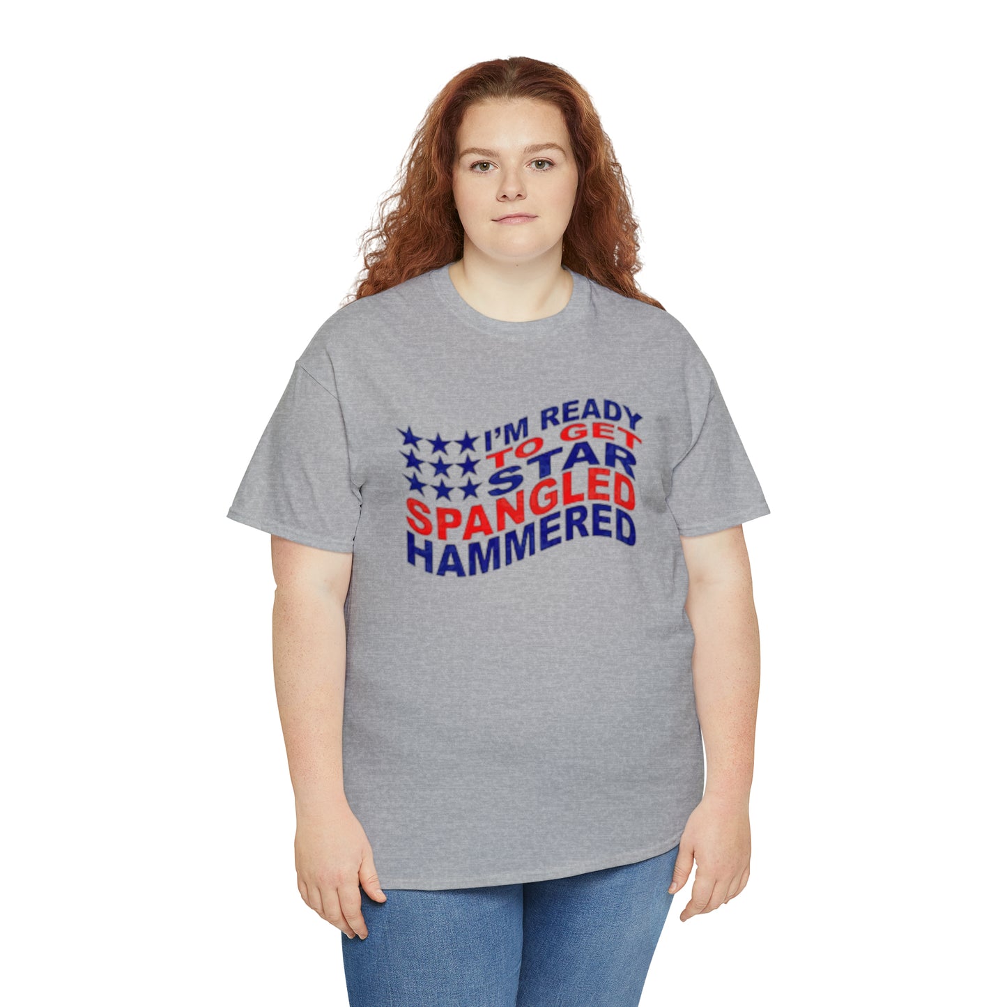 Star-Spangled Hammered Tee