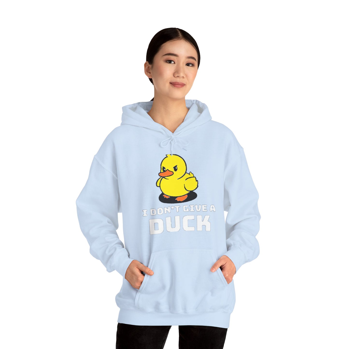 Duck Hooded Sweatshirt Printify