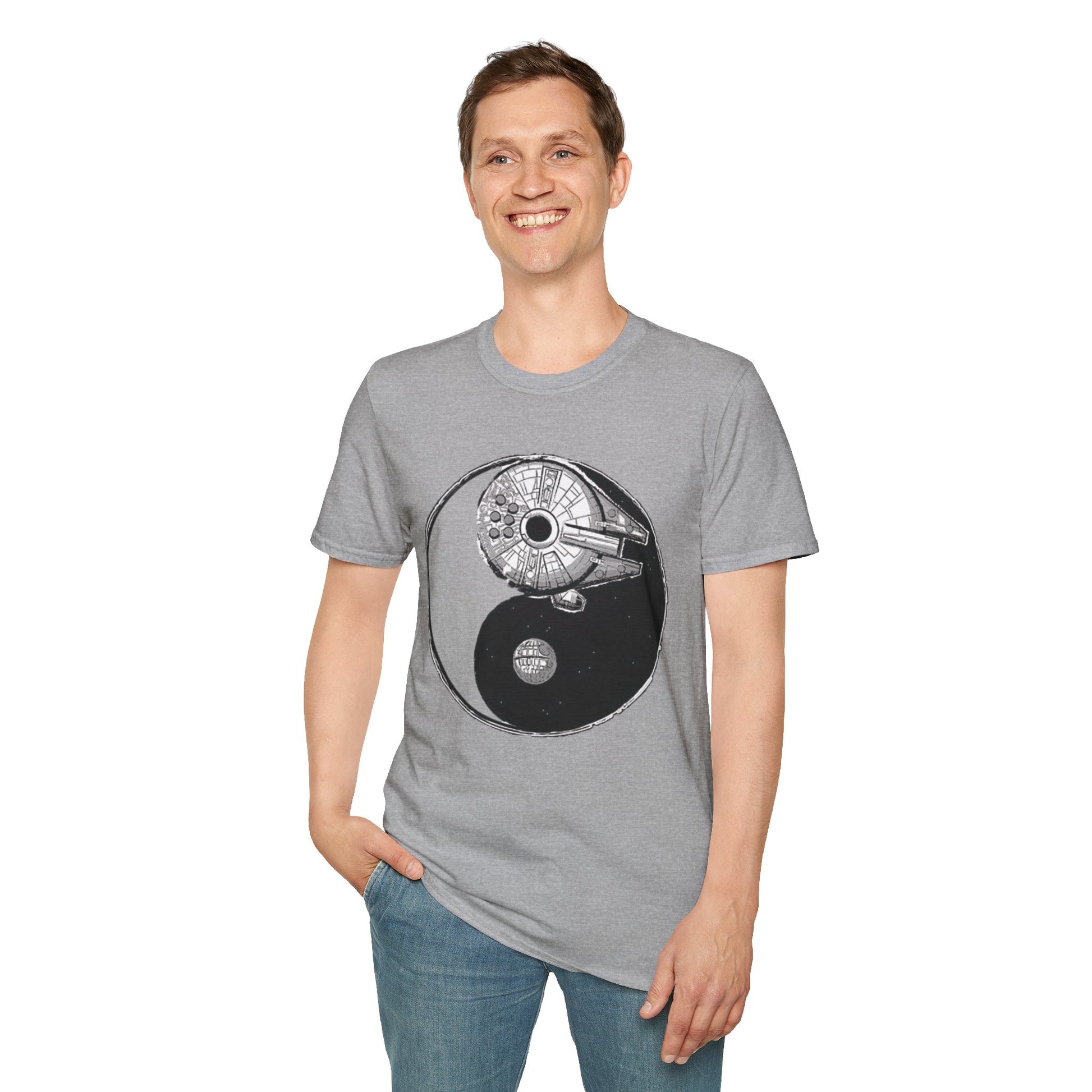 yin yang T-Shirt Printify