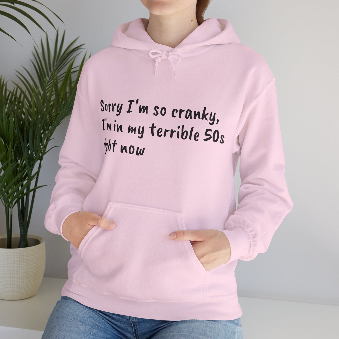 Terrible 50s Hooded Sweatshirt Printify