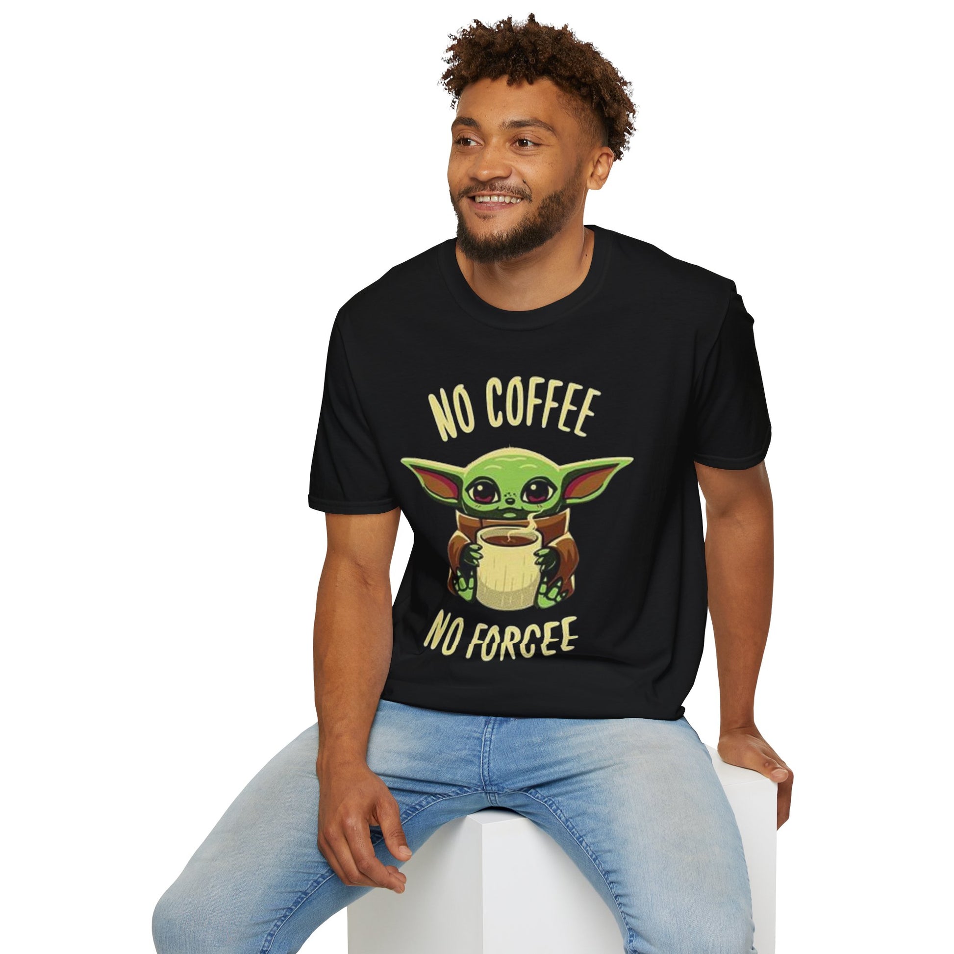 No Coffee T-Shirt Printify