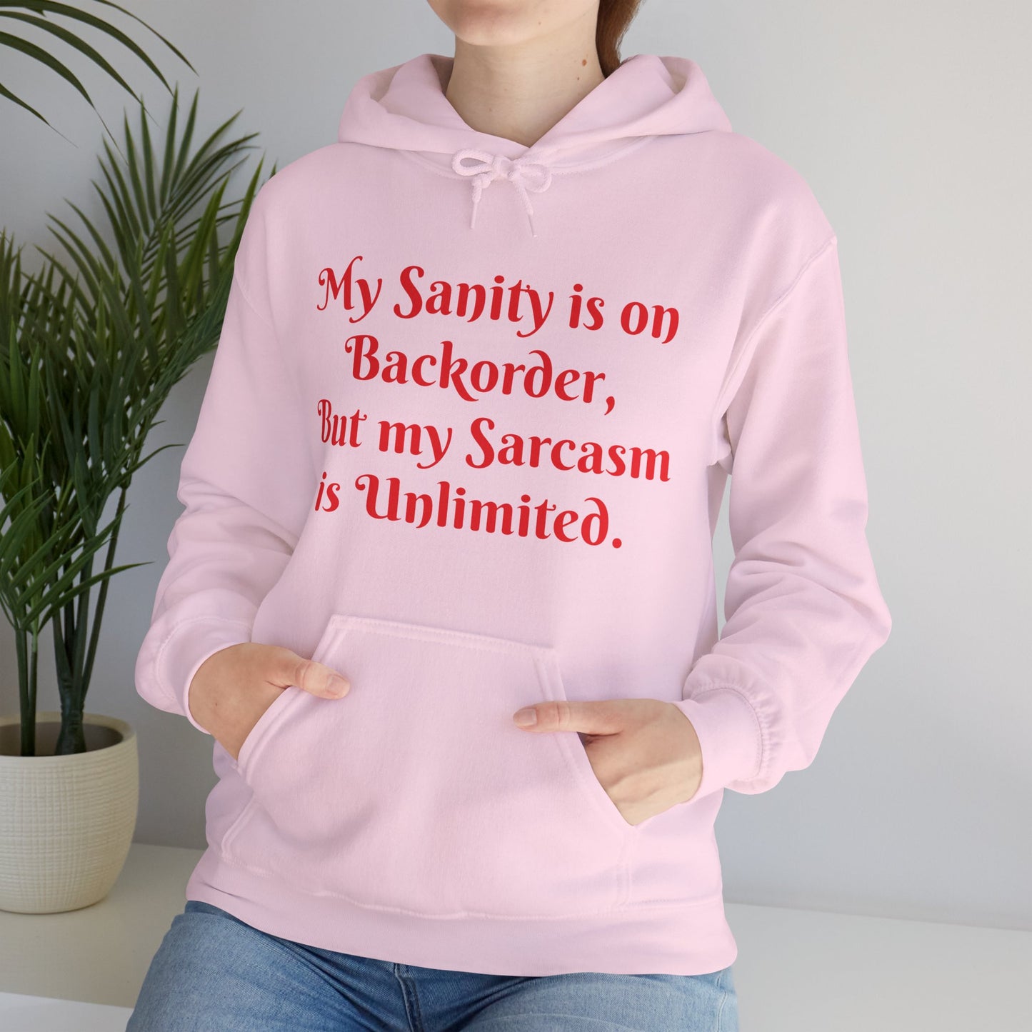 Sarcasm Hoodie Sweatshirt Printify