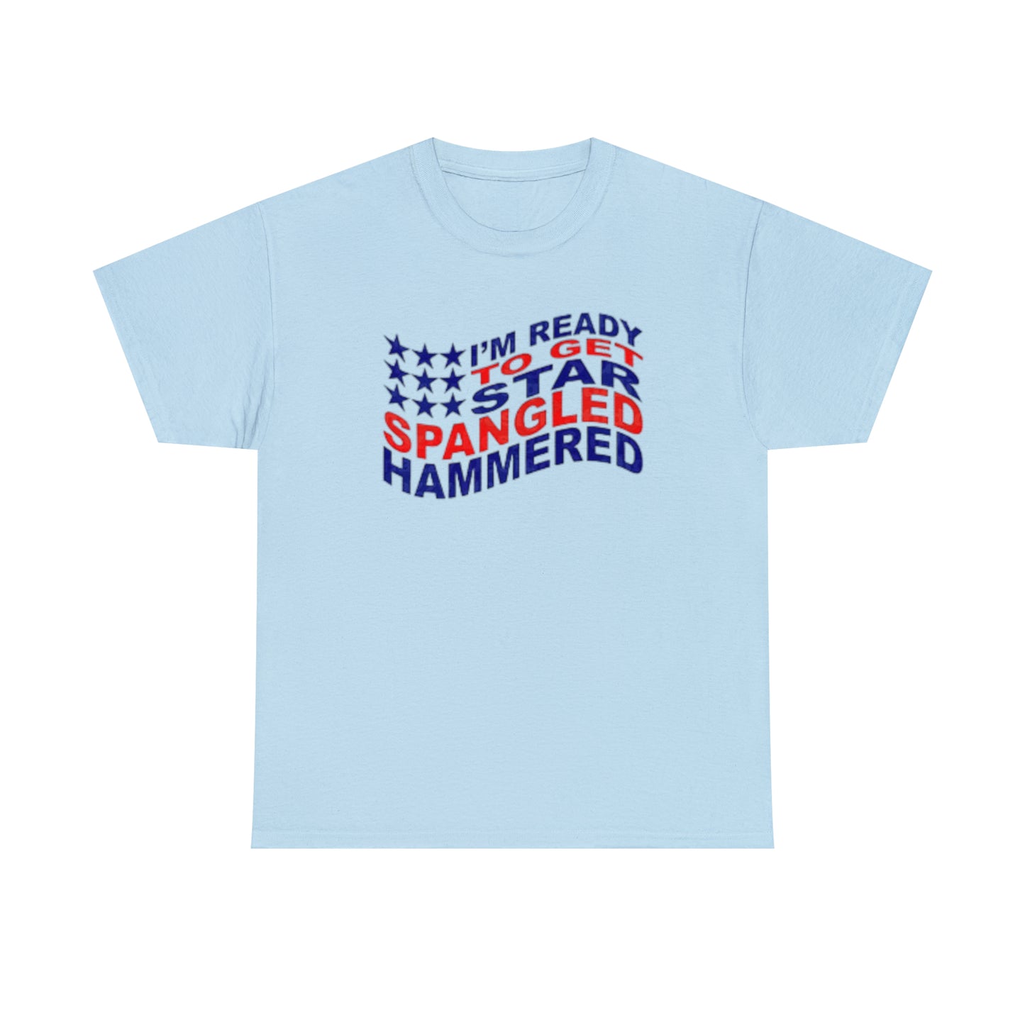 Star-Spangled Hammered Tee