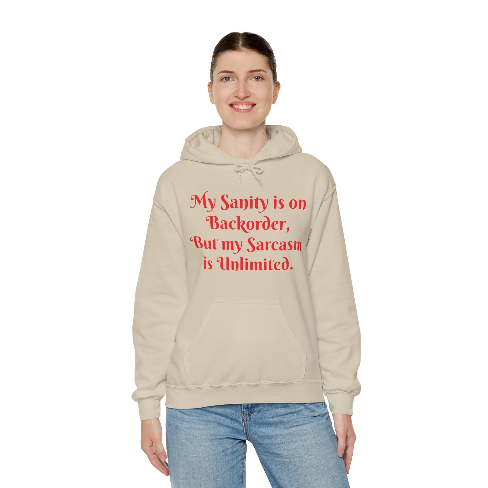 Sarcasm Hoodie Sweatshirt Printify