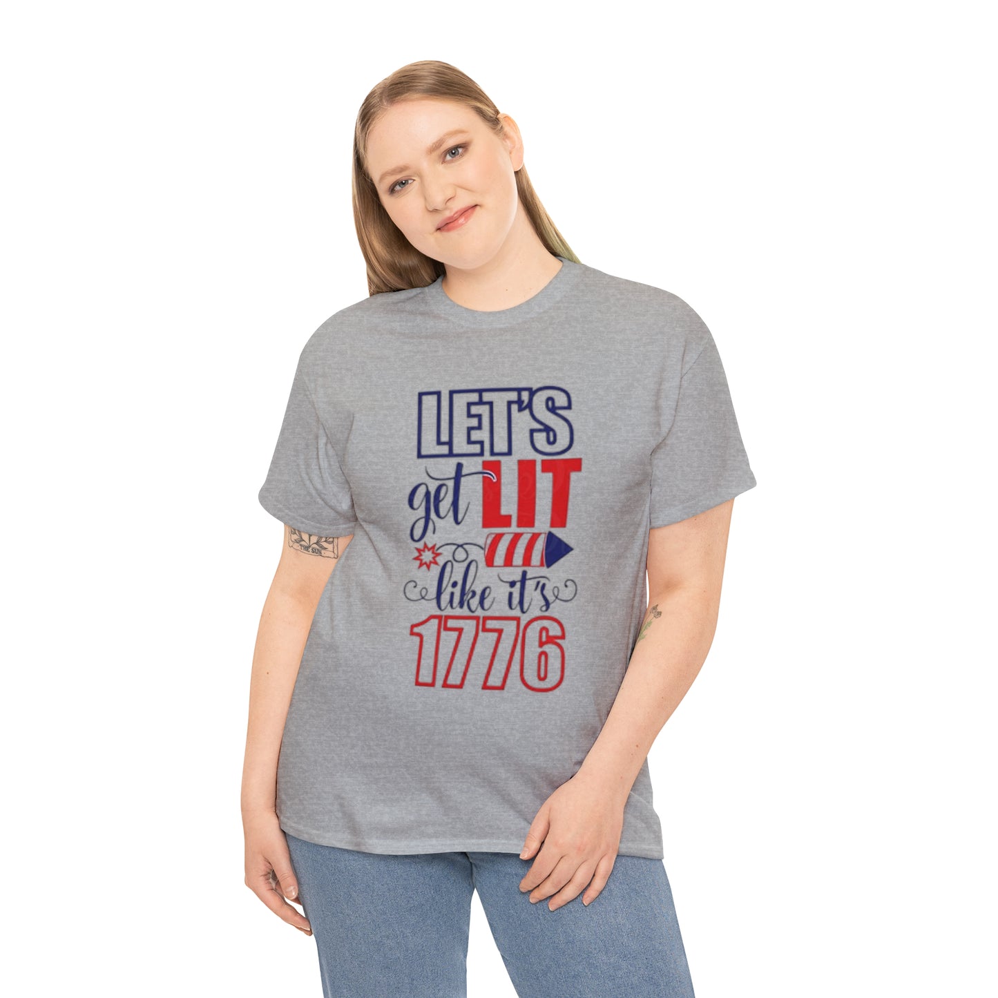 Lit like 1776 Tee