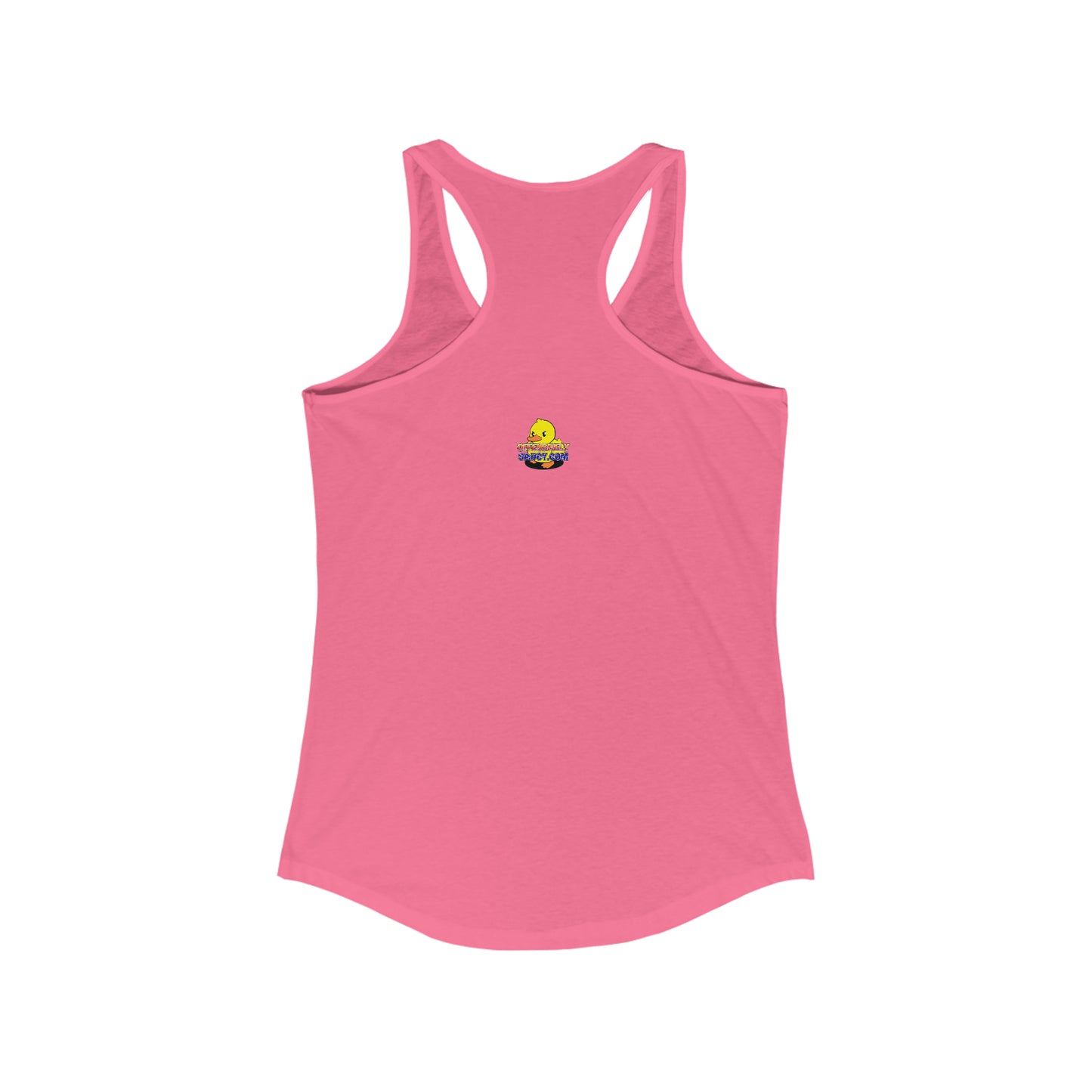 Curvy Racerback Tank Printify