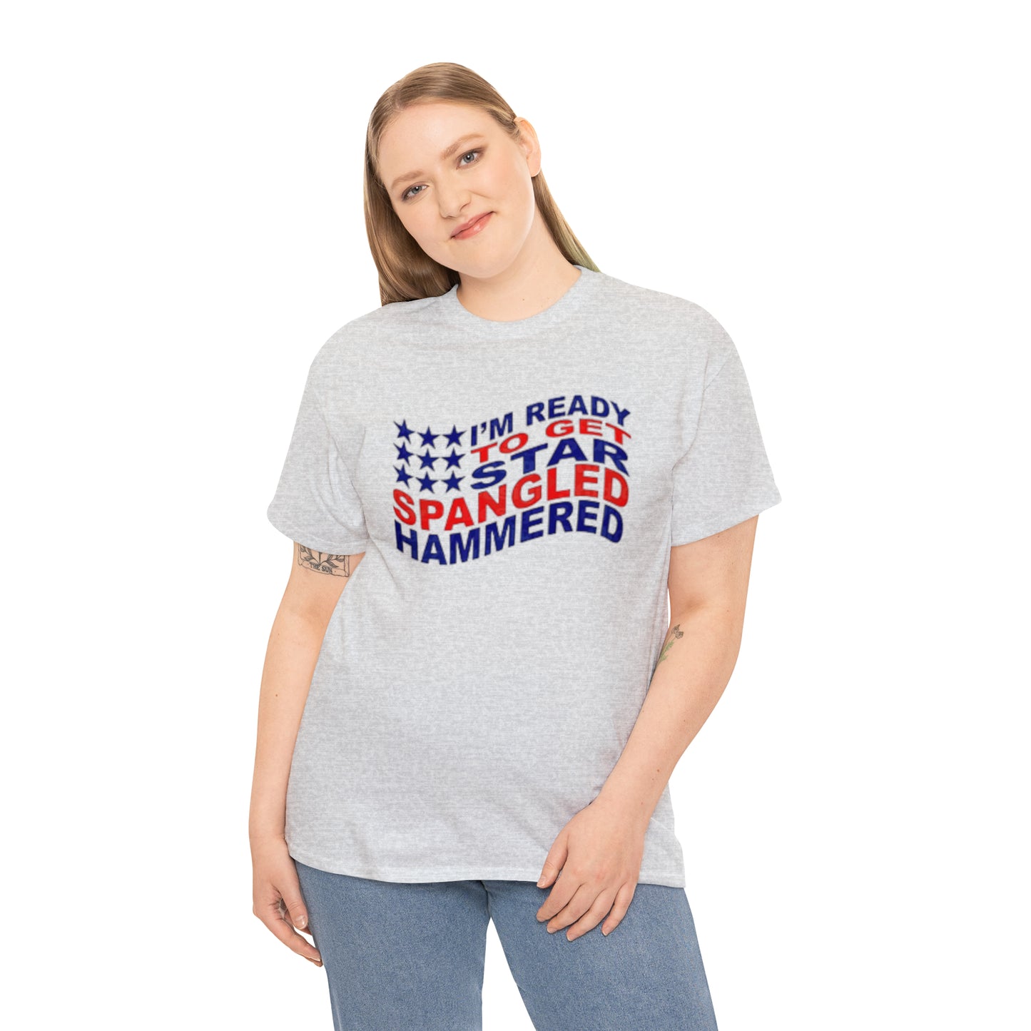 Star-Spangled Hammered Tee