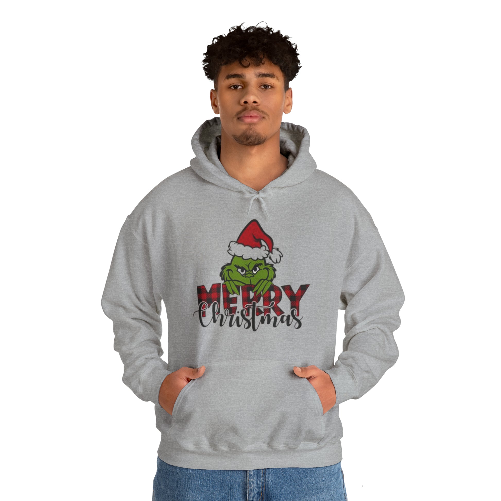 Merry Christmas Hooded Sweatshirt Printify