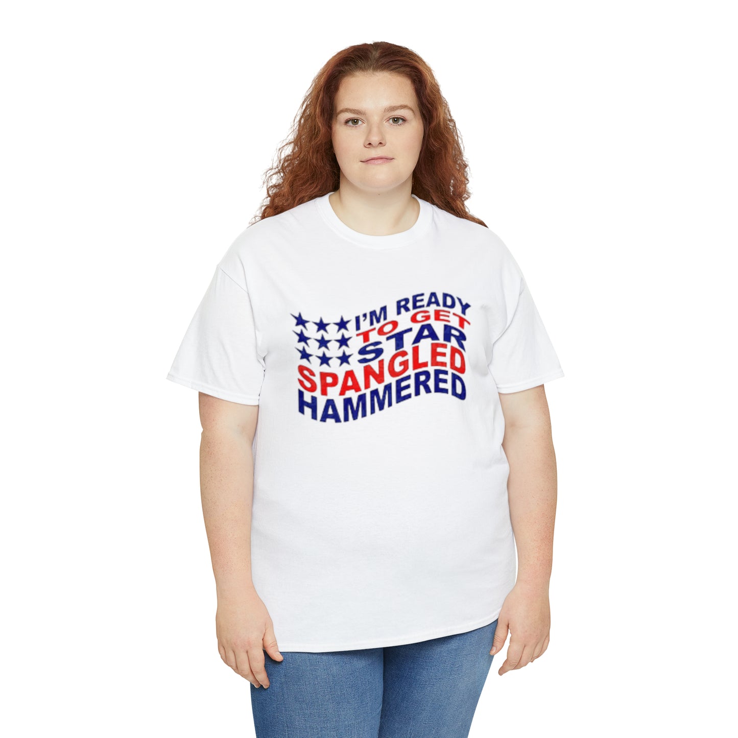 Star-Spangled Hammered Tee