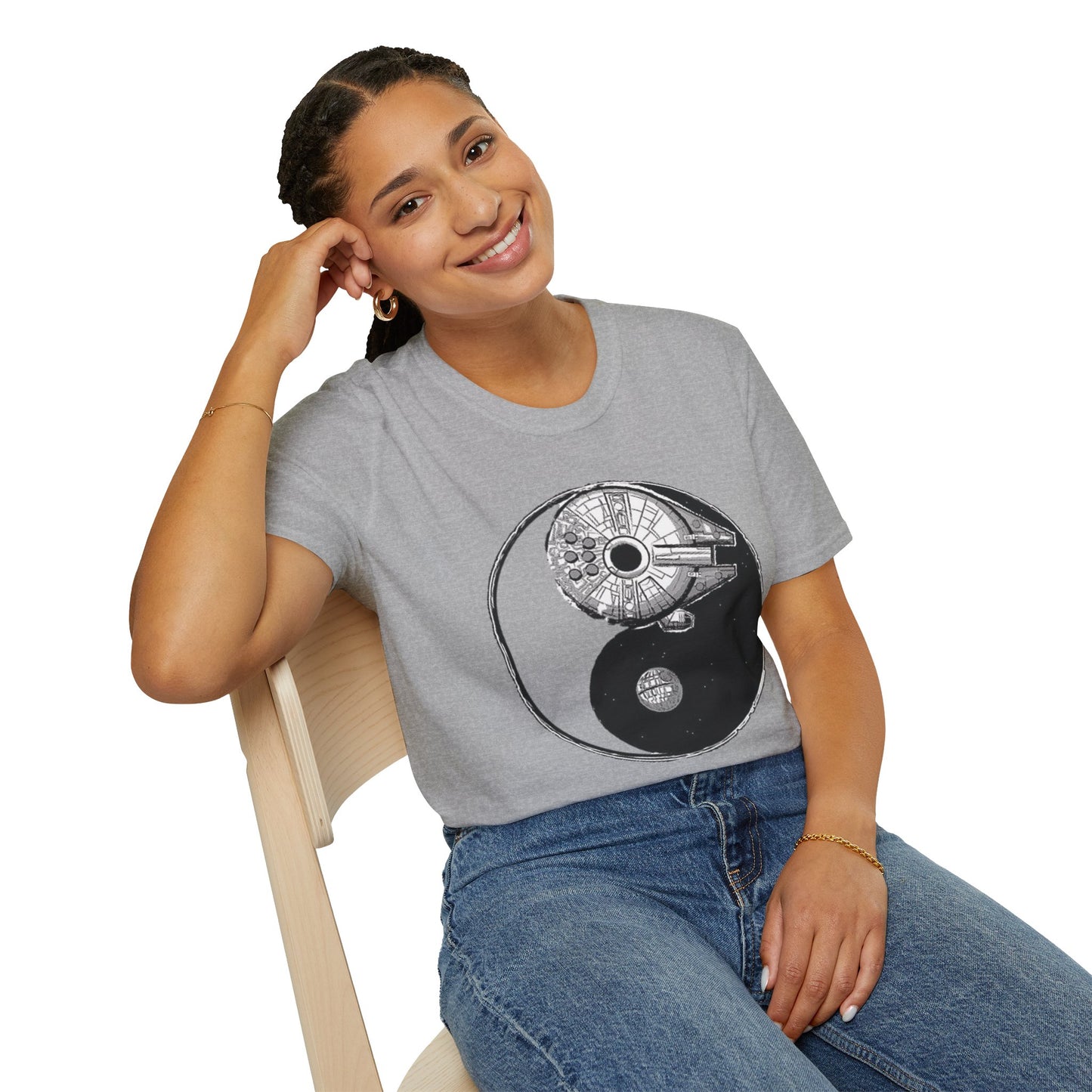 yin yang T-Shirt Printify