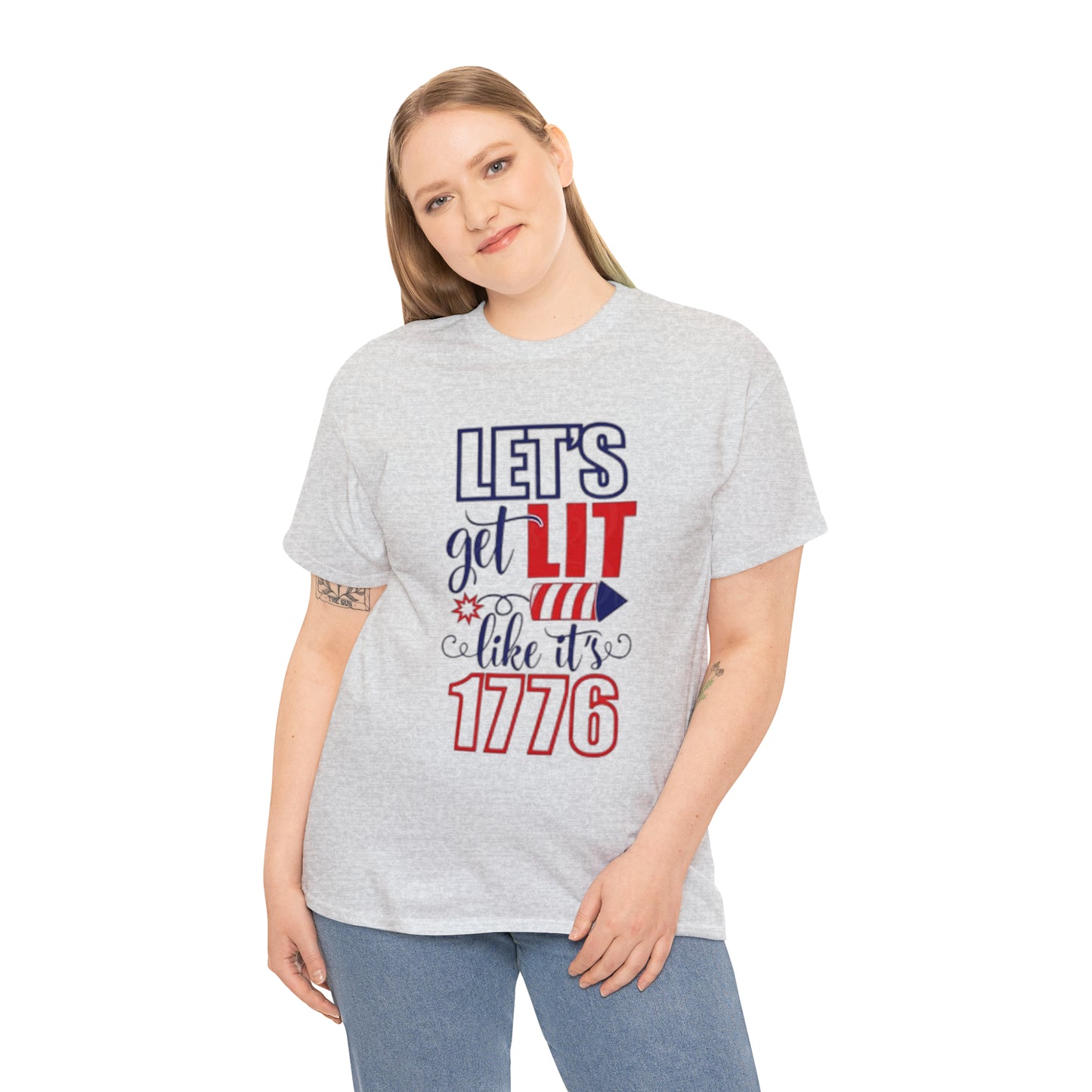 Lit like 1776 Tee