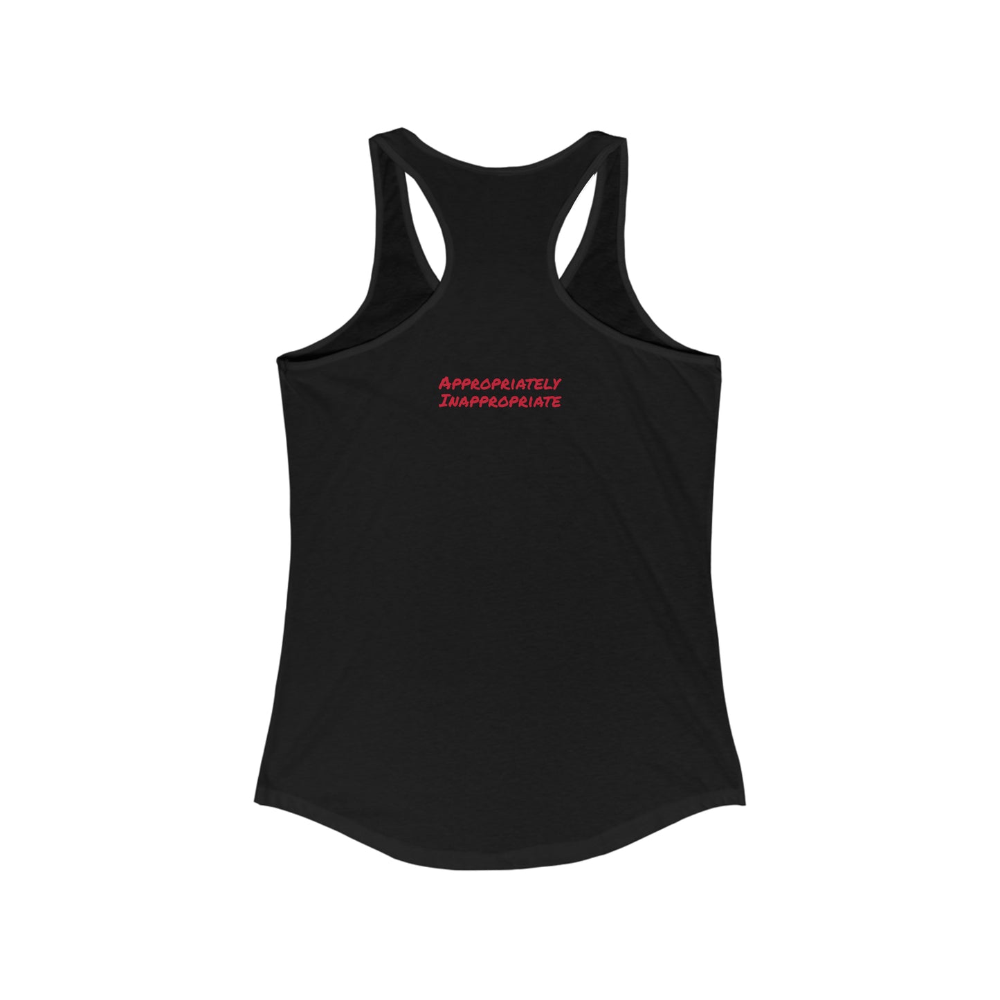 you can't afford me Racerback Tank