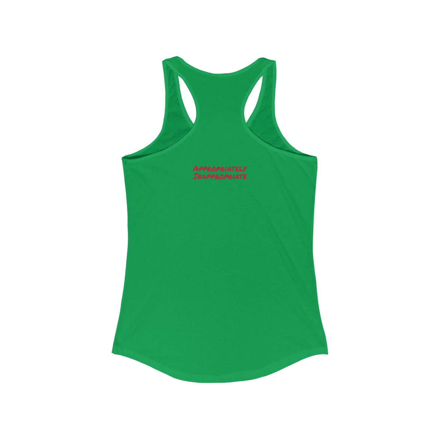 you can't afford me Racerback Tank