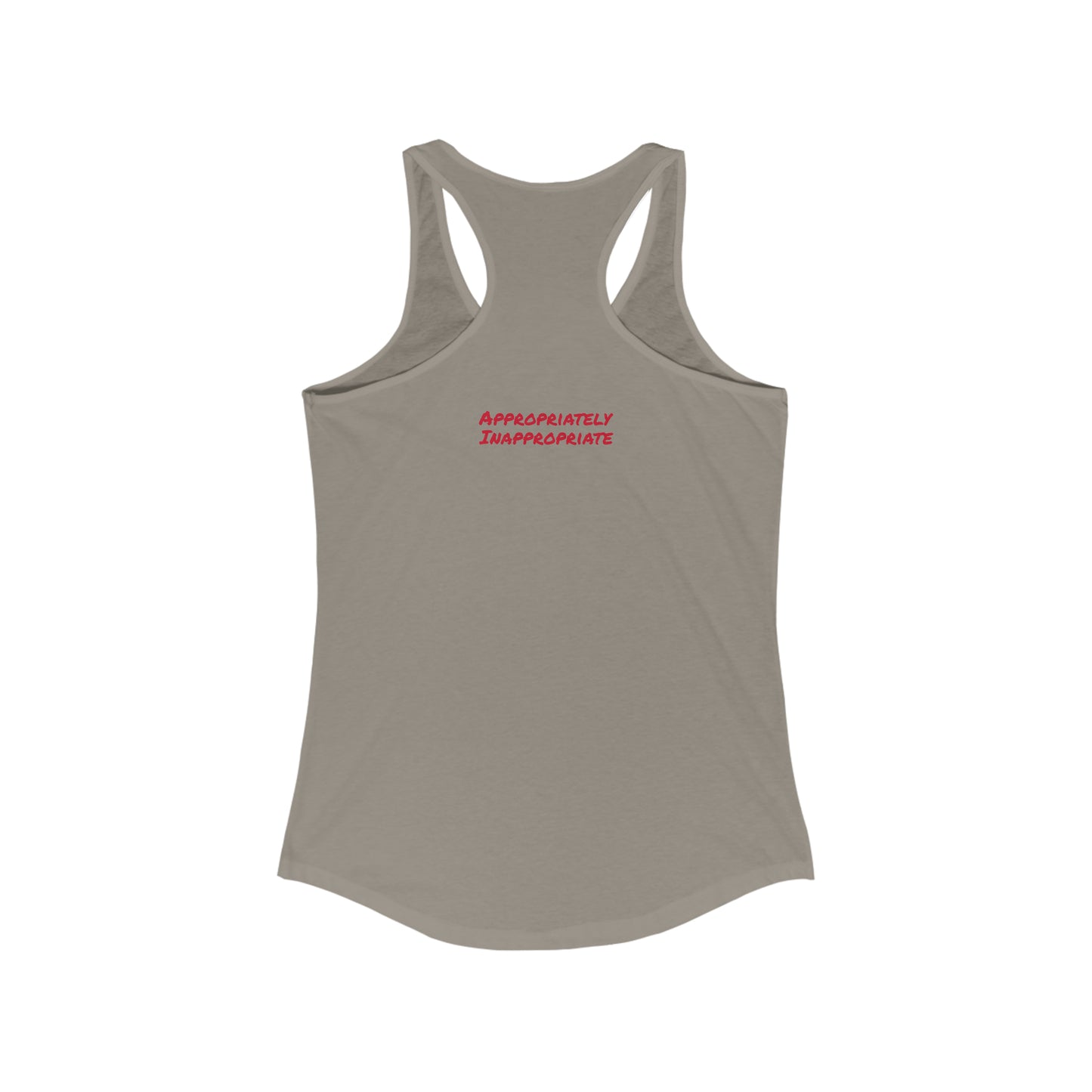 you can't afford me Racerback Tank