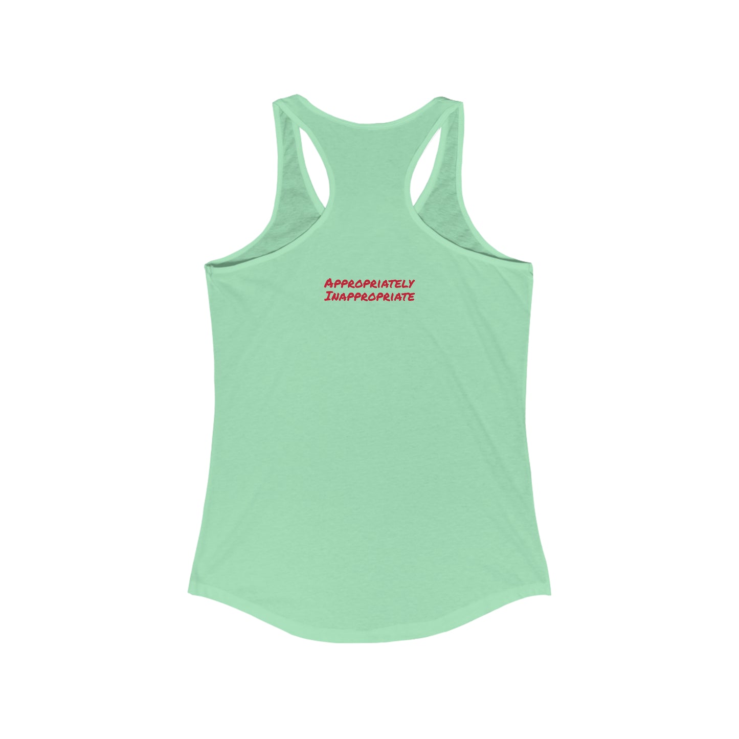 you can't afford me Racerback Tank