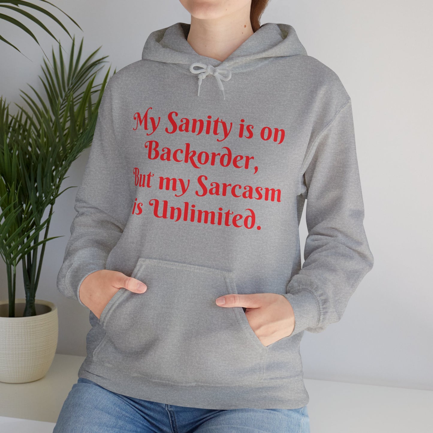 Sarcasm Hoodie Sweatshirt Printify