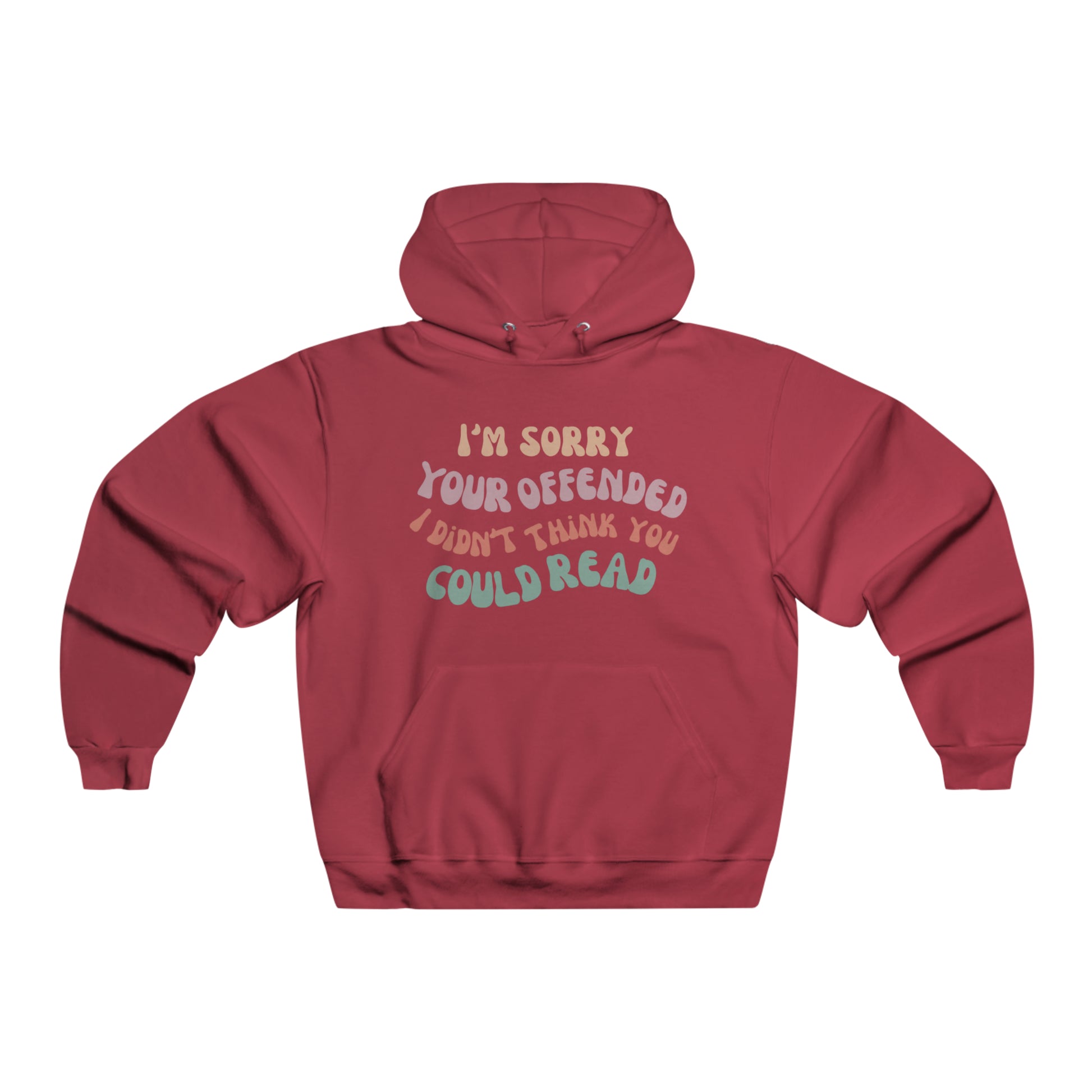 No Offense Hoodie Sweatshirt Printify