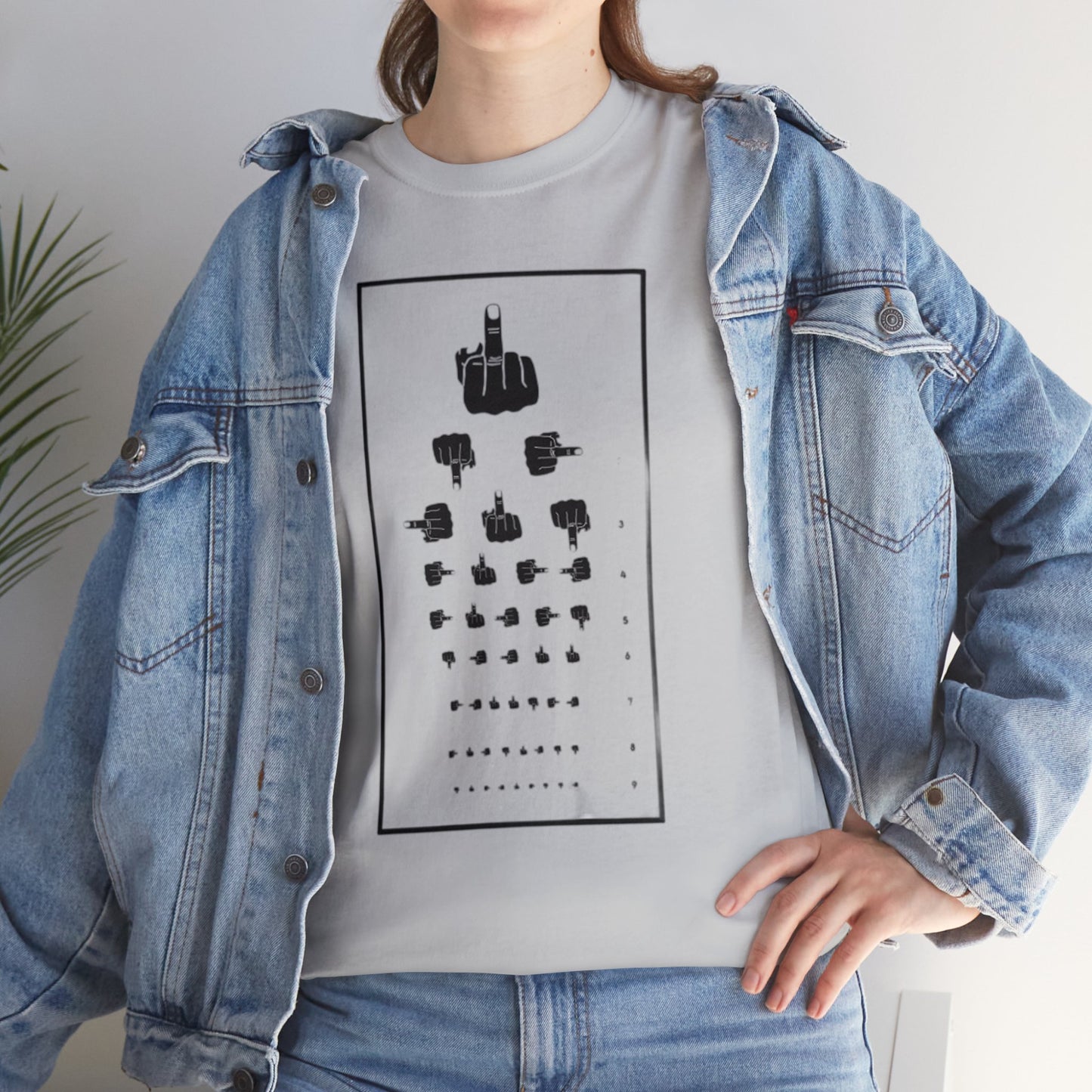 Eye Chart Tee Printify