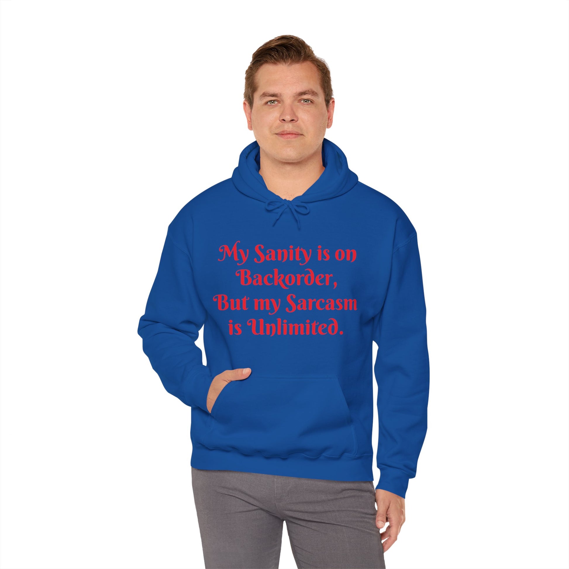 Sarcasm Hoodie Sweatshirt Printify