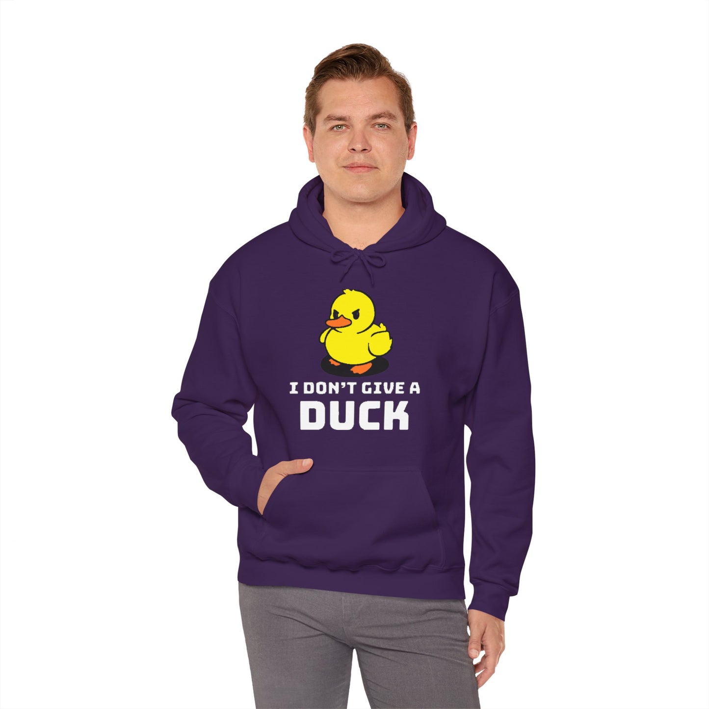 Duck Hooded Sweatshirt Printify