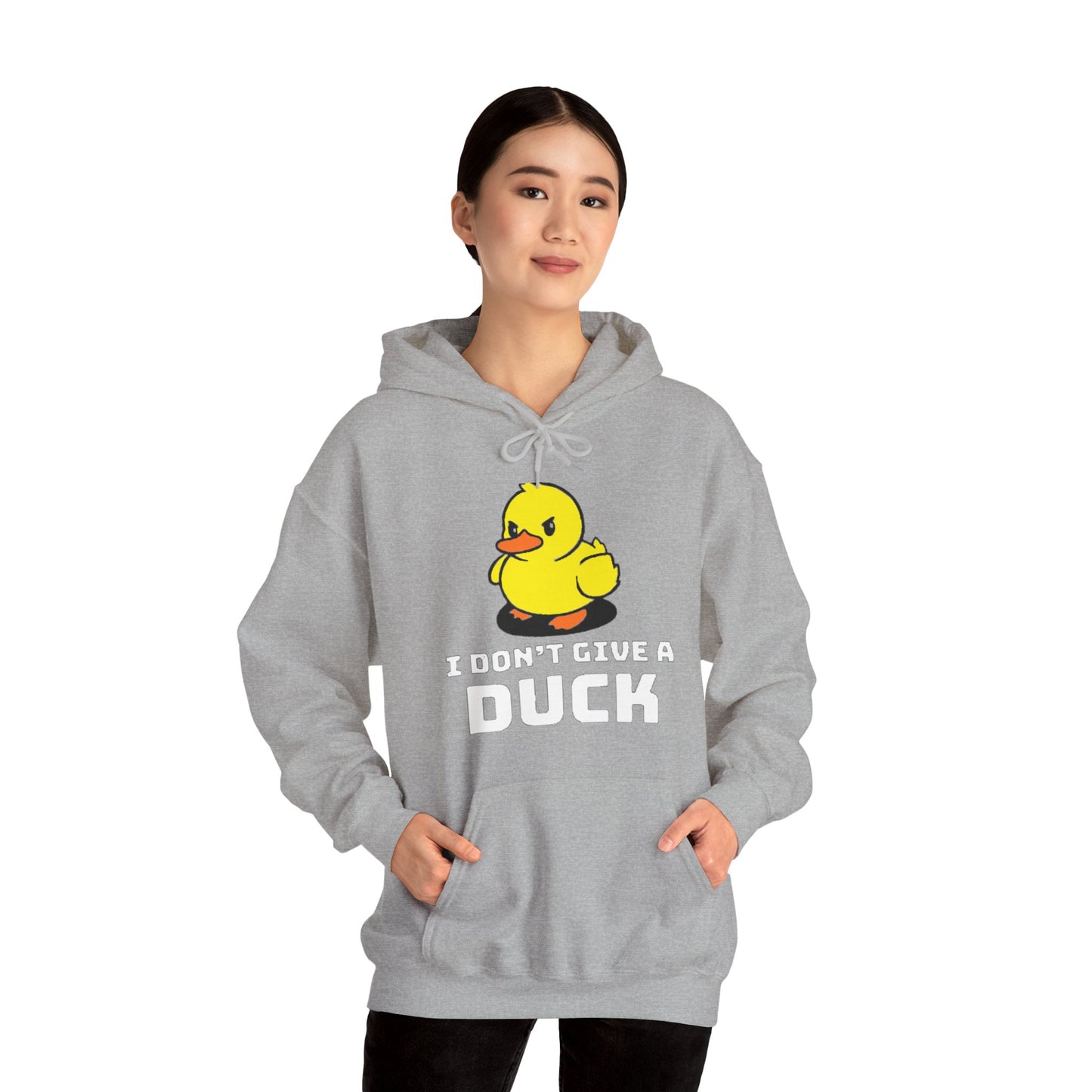 Duck Hooded Sweatshirt Printify