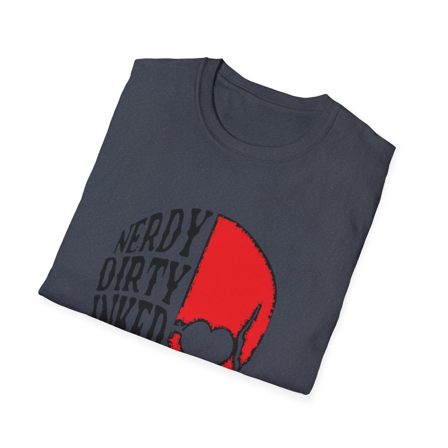 Nerdy, Dirty, Inked, and Curvy  T-Shirt Printify