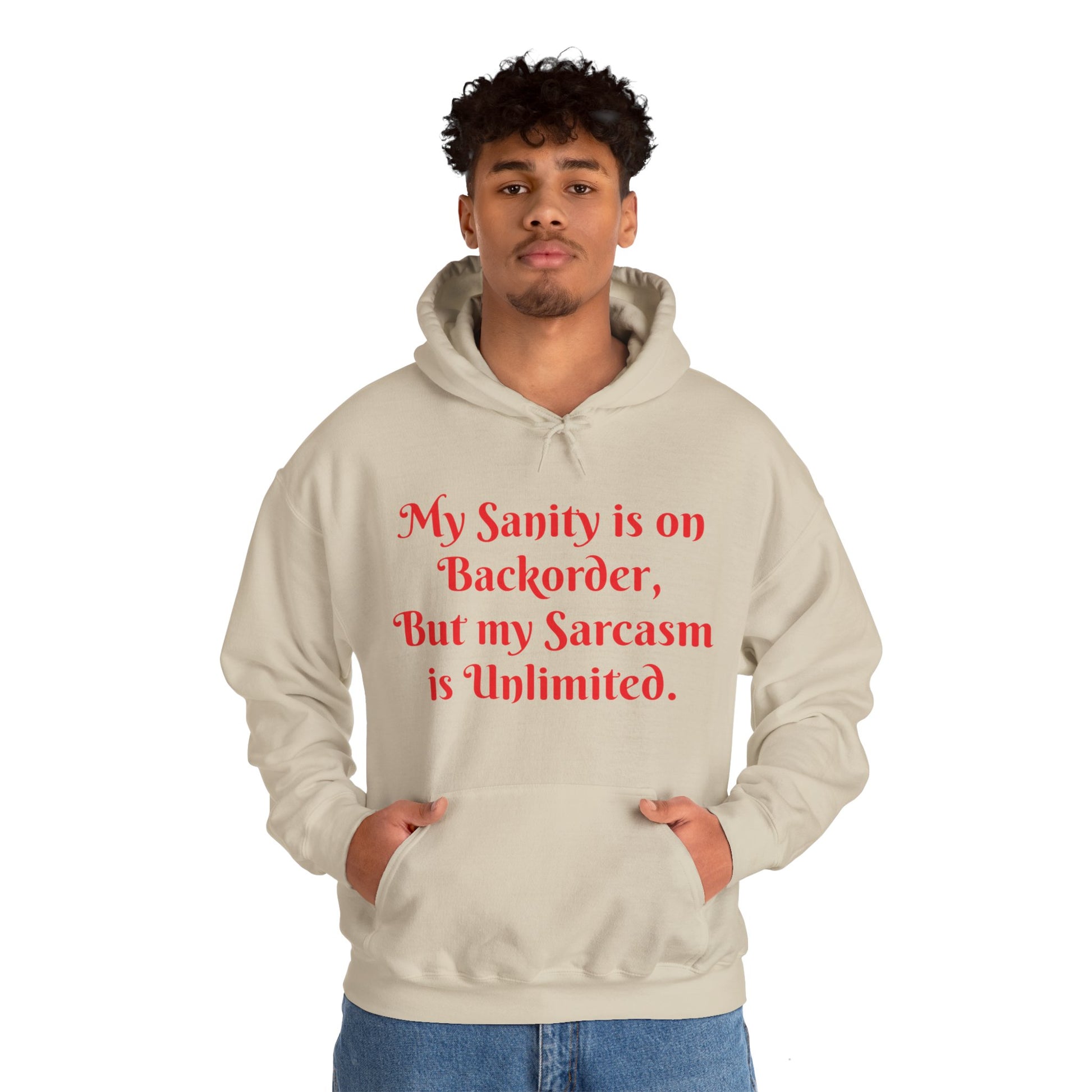 Sarcasm Hoodie Sweatshirt Printify