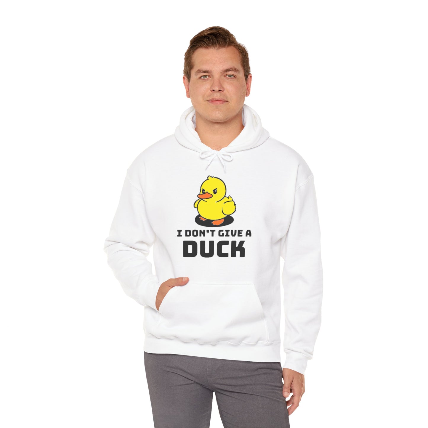 Duck Hooded Sweatshirt Printify