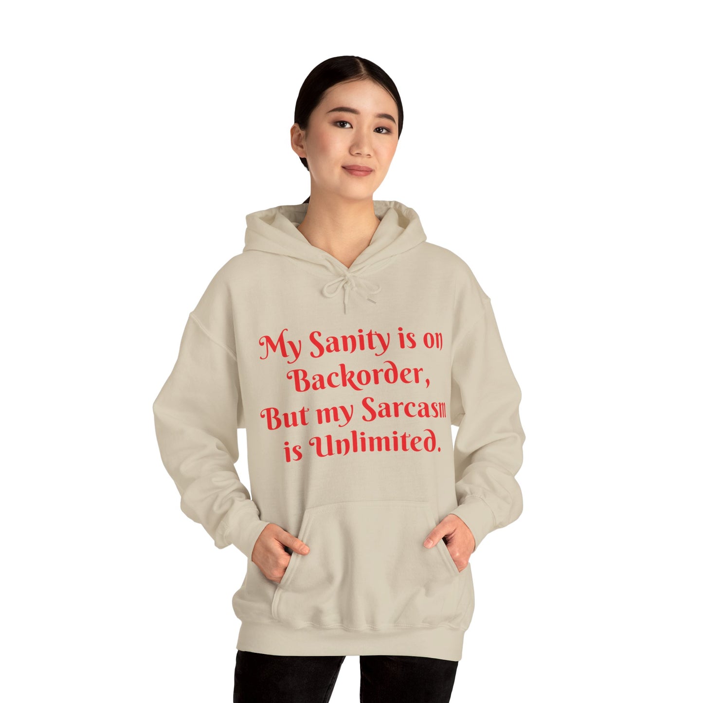 Sarcasm Hoodie Sweatshirt Printify