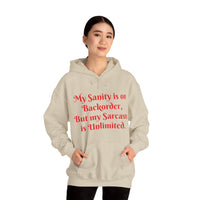 Sarcasm Hoodie Sweatshirt Printify