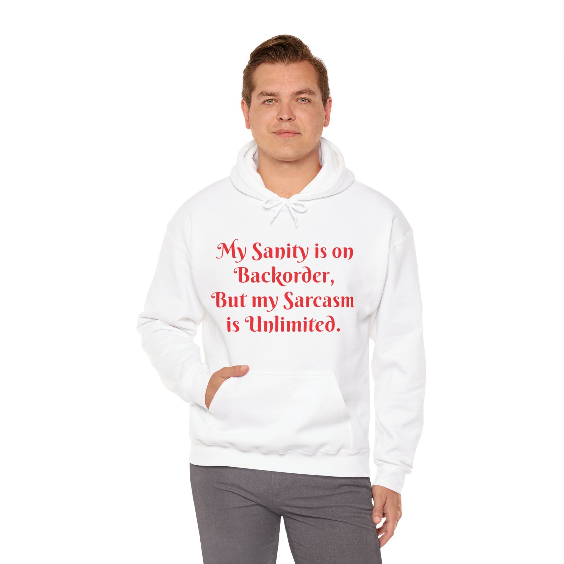 Sarcasm Hoodie Sweatshirt Printify