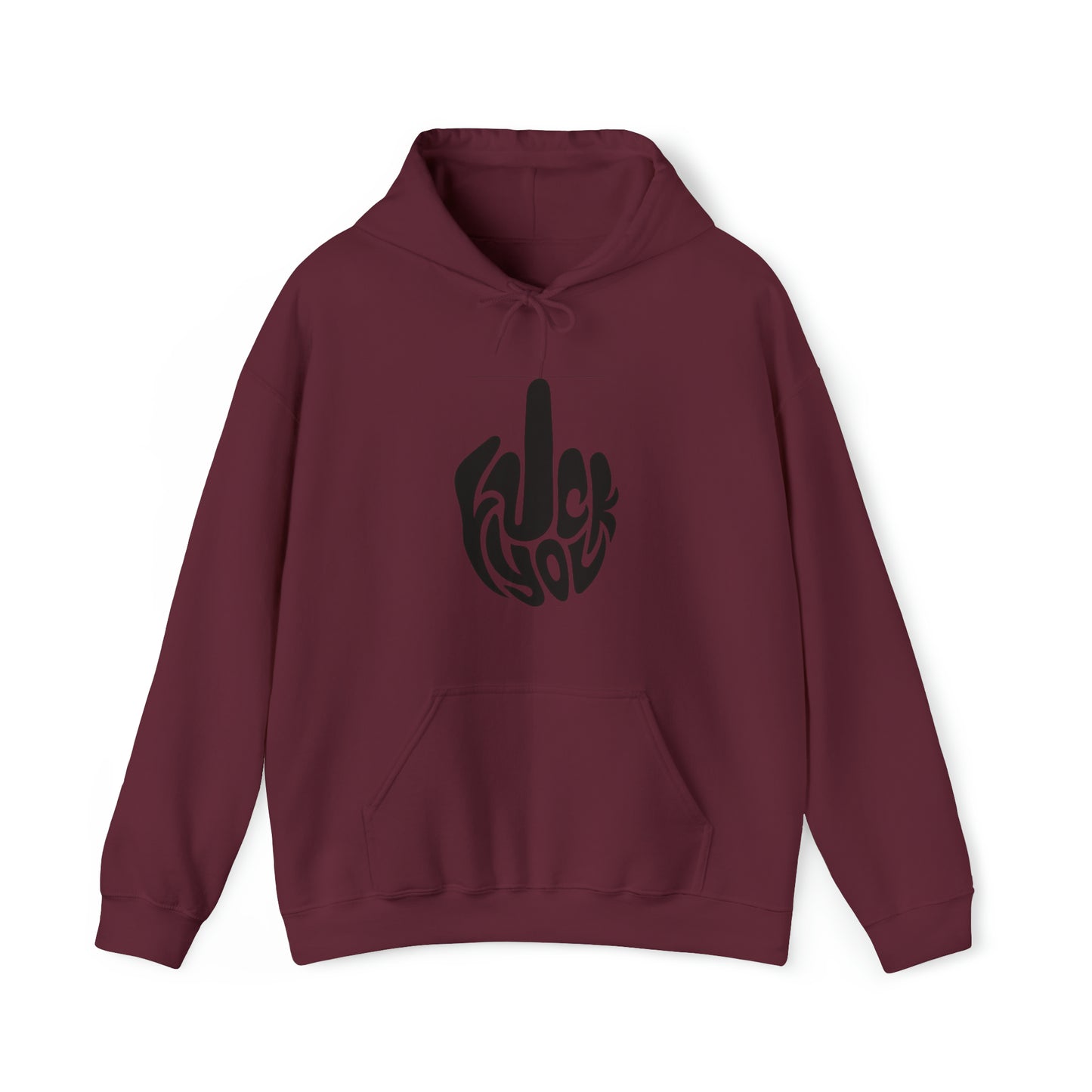 Finger Hooded Sweatshirt Printify