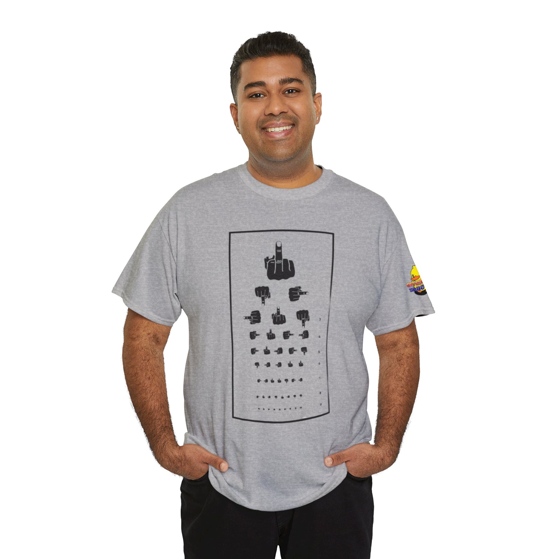 Eye Chart Tee Printify