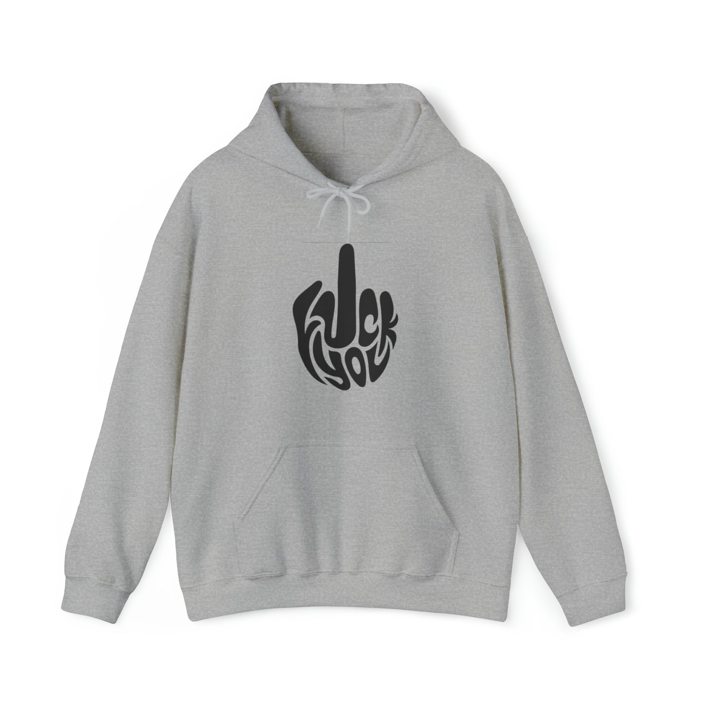 Finger Hooded Sweatshirt Printify