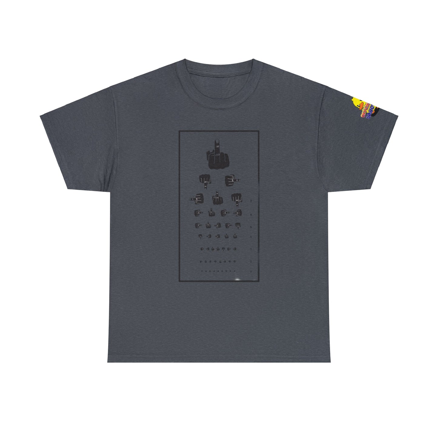 Eye Chart Tee Printify