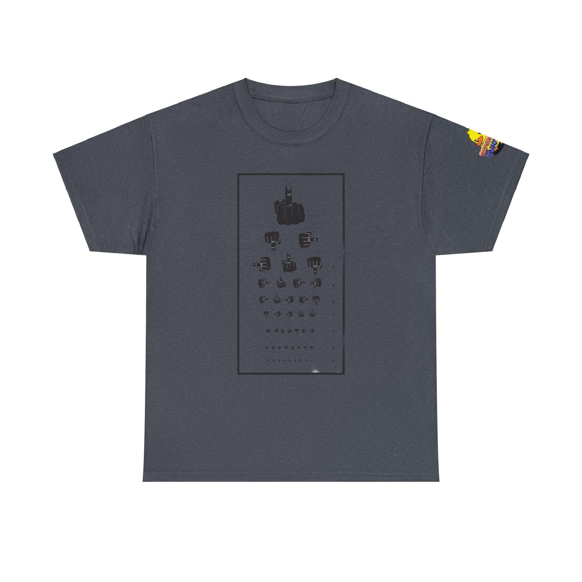 Eye Chart Tee Printify