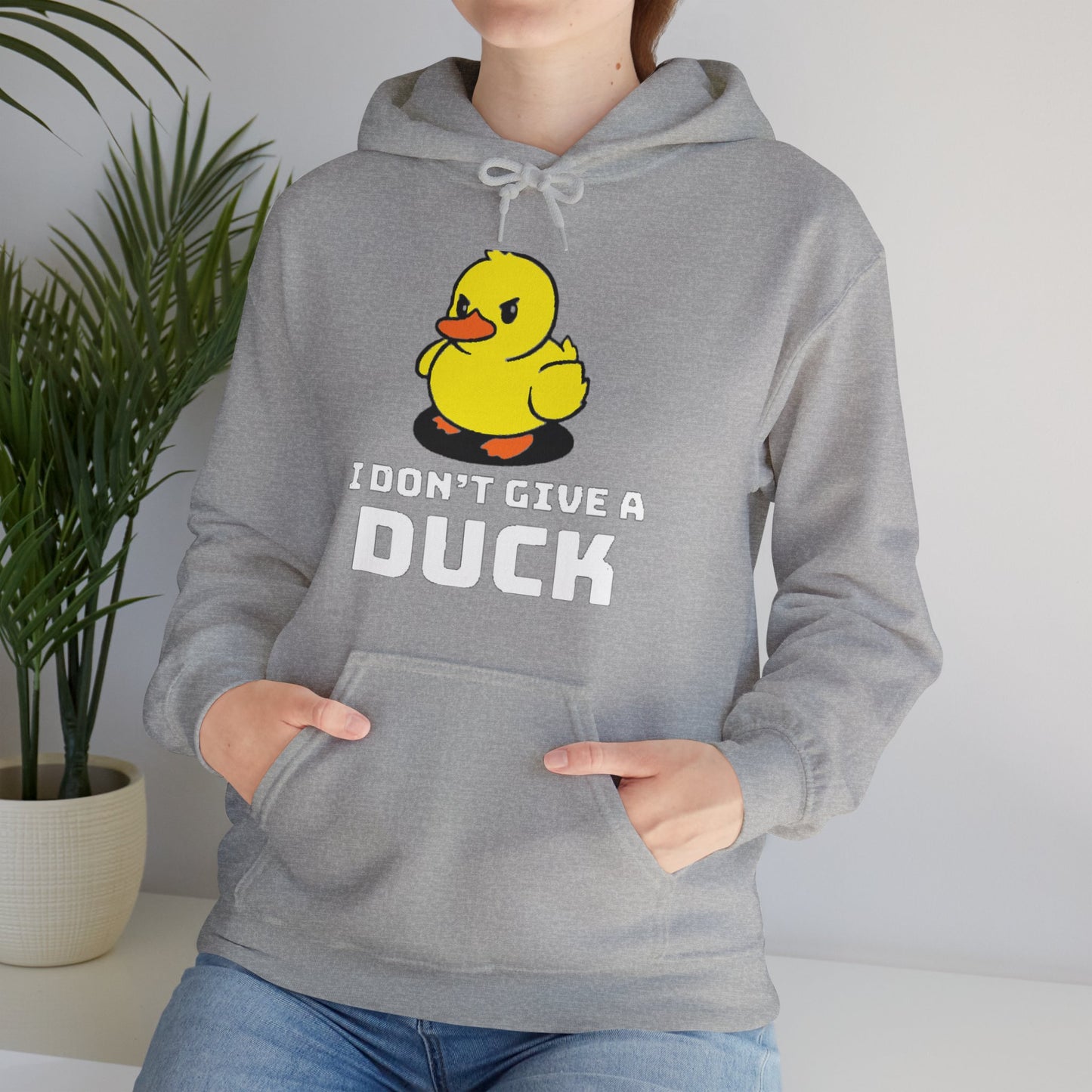 Duck Hooded Sweatshirt Printify