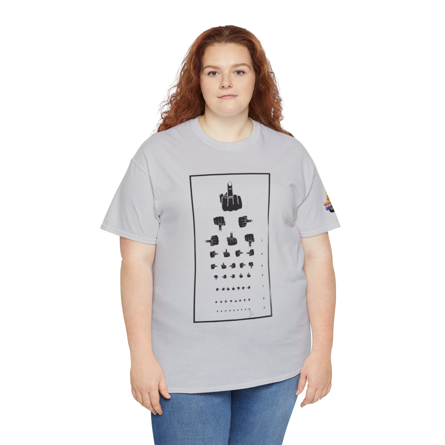 Eye Chart Tee Printify