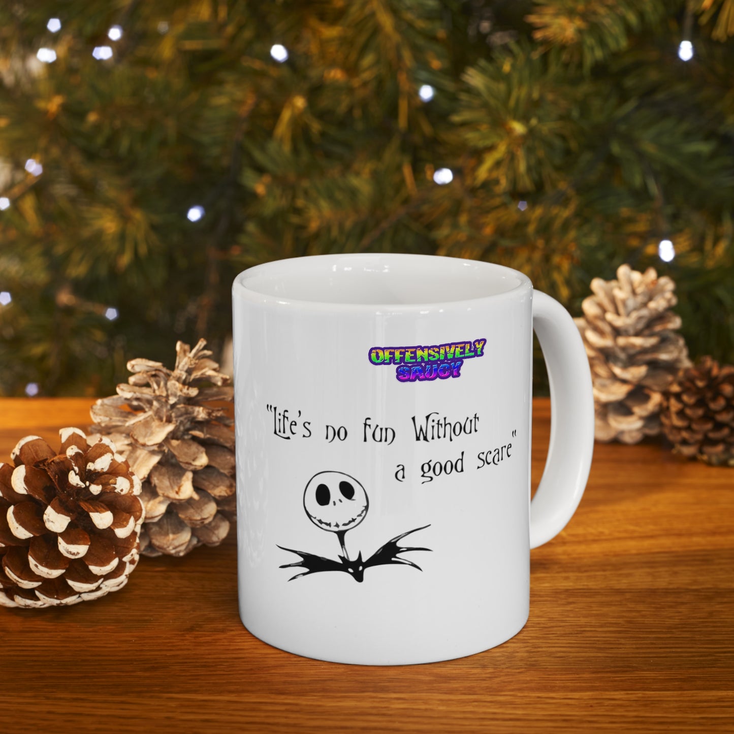 Nightmare Before Coffee 11oz Printify