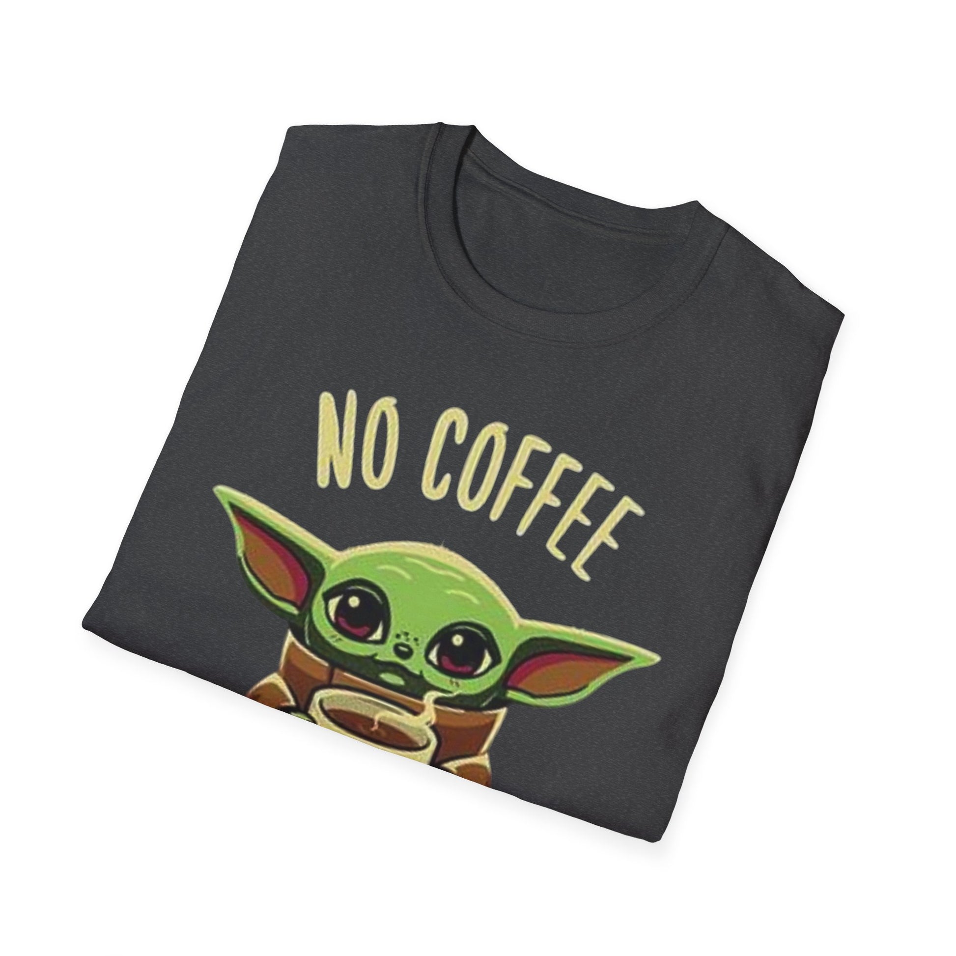 No Coffee T-Shirt Printify