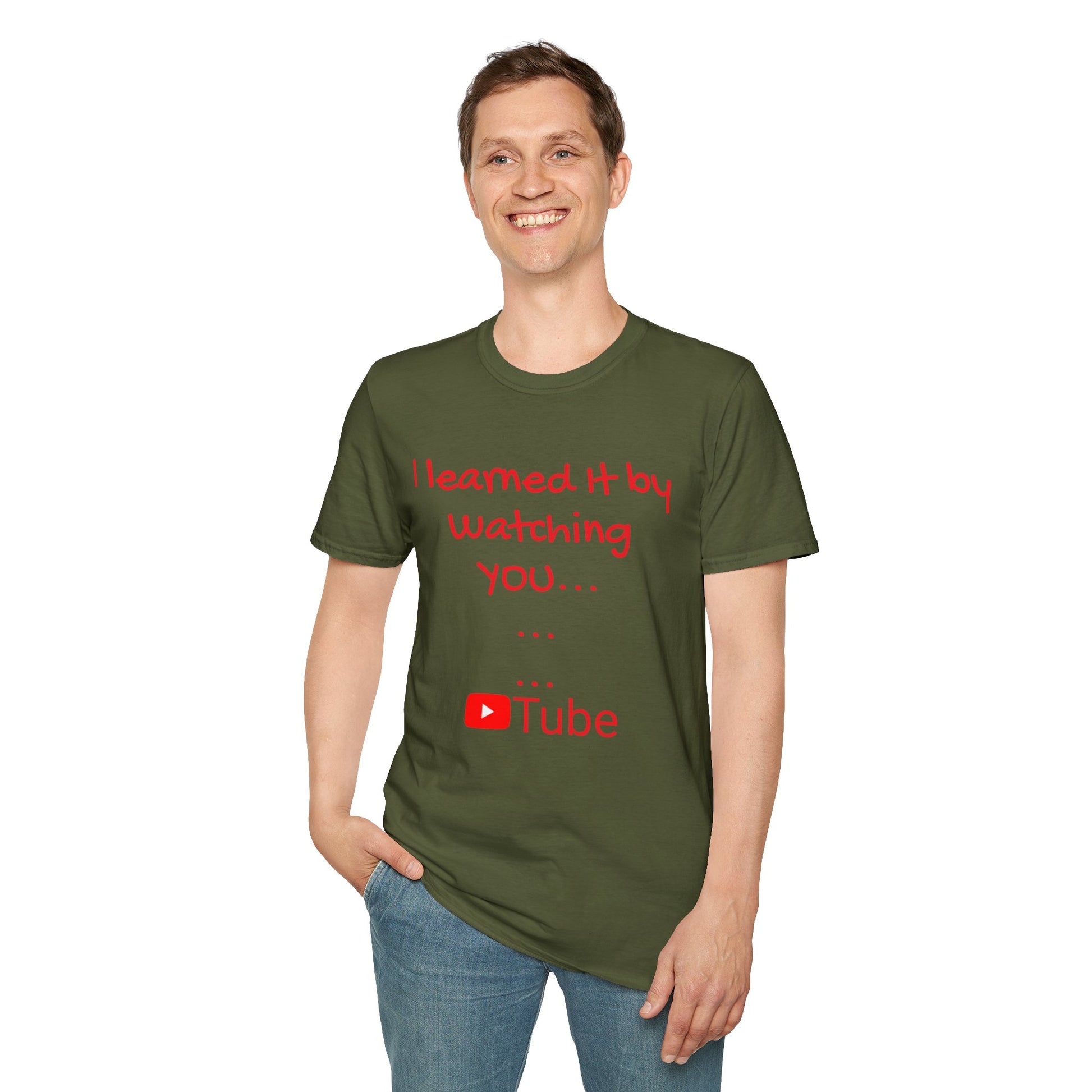 YouTube T-Shirt Printify