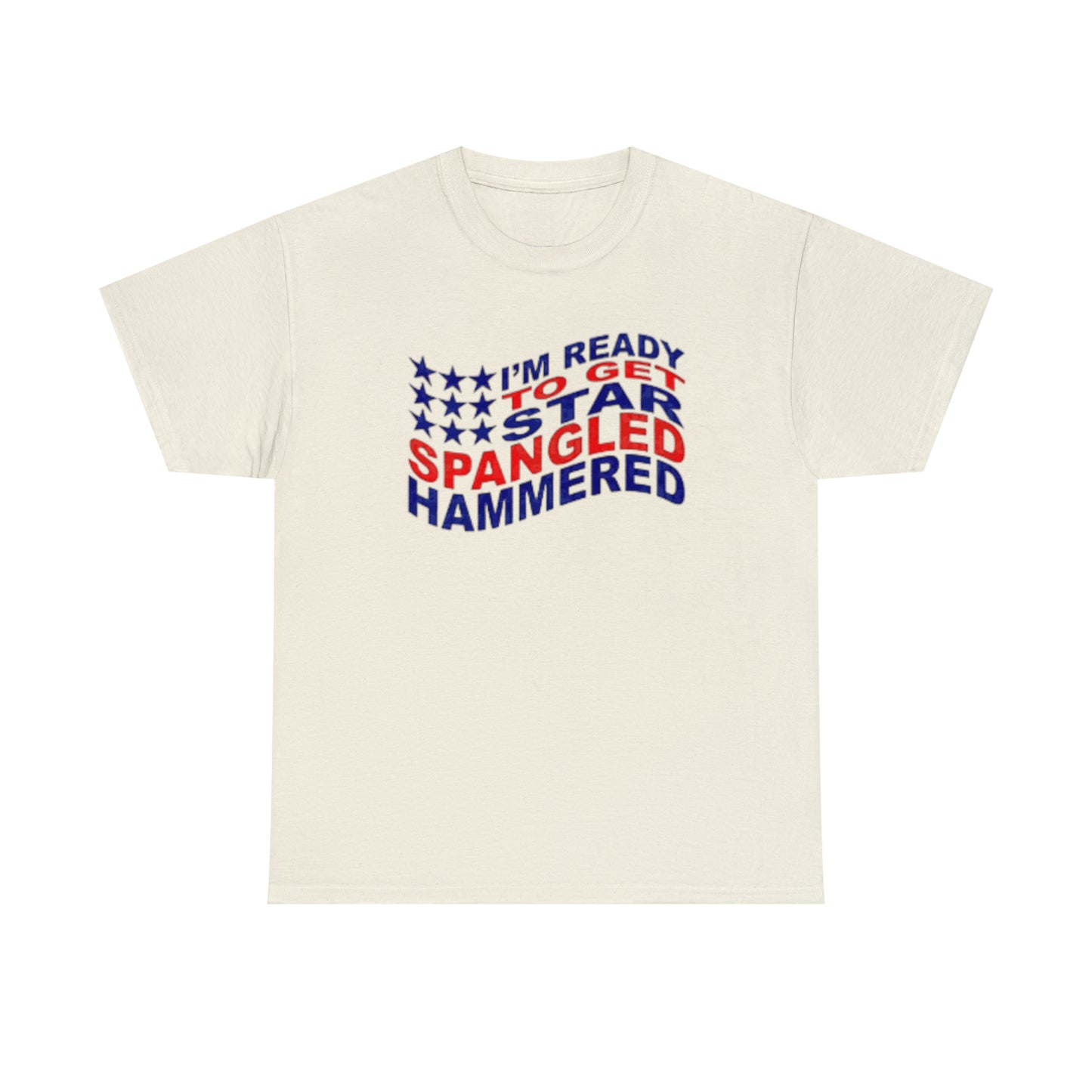 Star-Spangled Hammered Tee