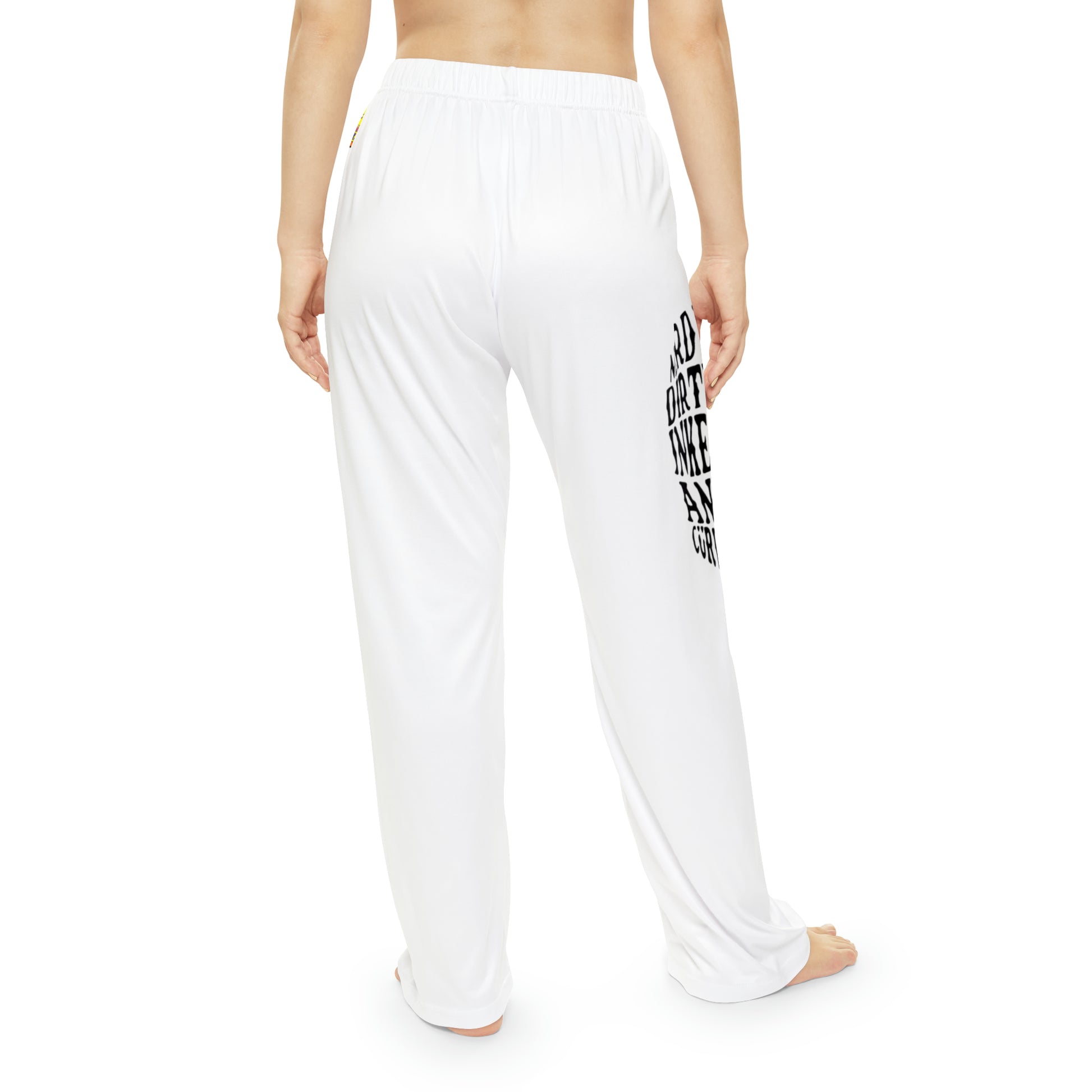 Curvy Pajama Pants (AOP) Printify