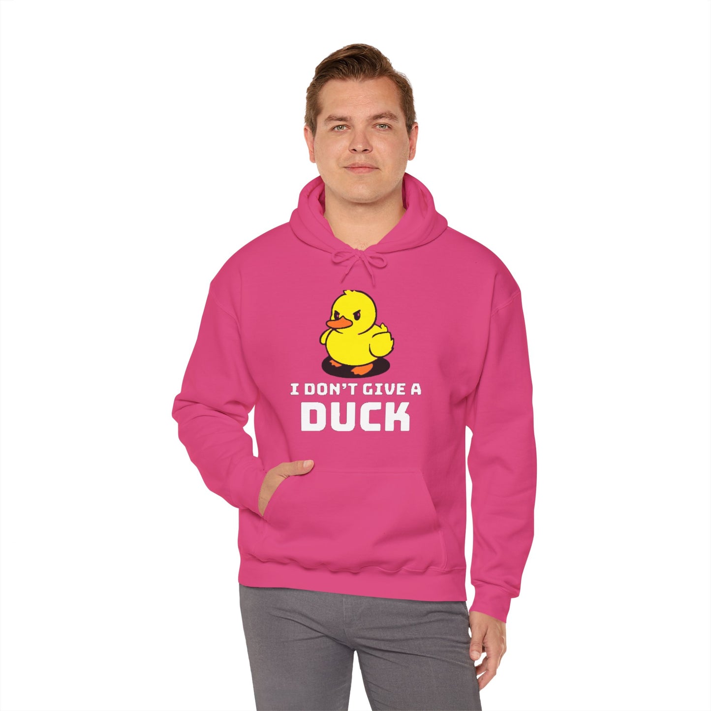 Duck Hooded Sweatshirt Printify